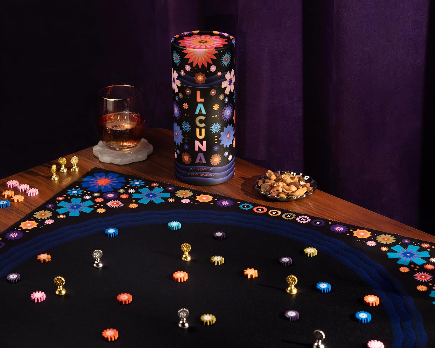 CMYK Lacuna: A Cozy Game of Mystical Geometry for 2 Players