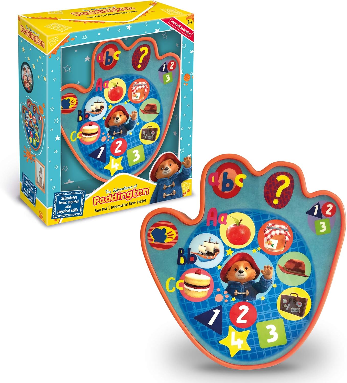 Paddington and Friends Interactive Bear Paw Pad - Educational Learning Toy for Ages 3+ 1
