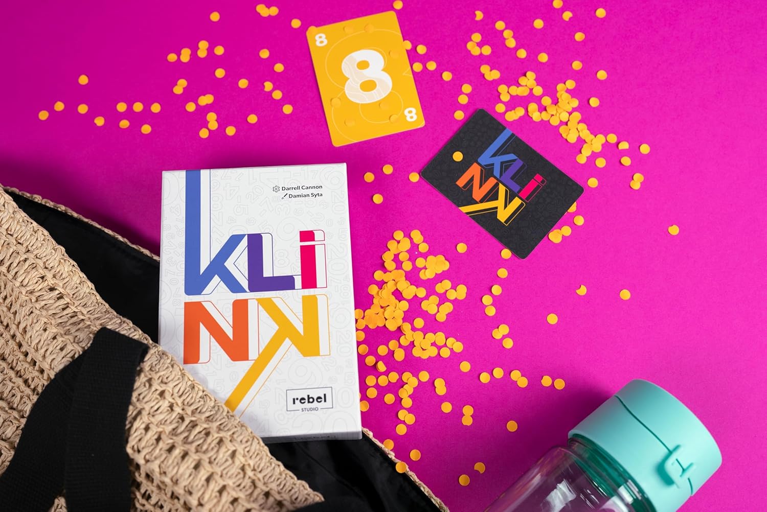 Rebel Klink Card Game - Push Your Luck Numbers Game for Parties 6