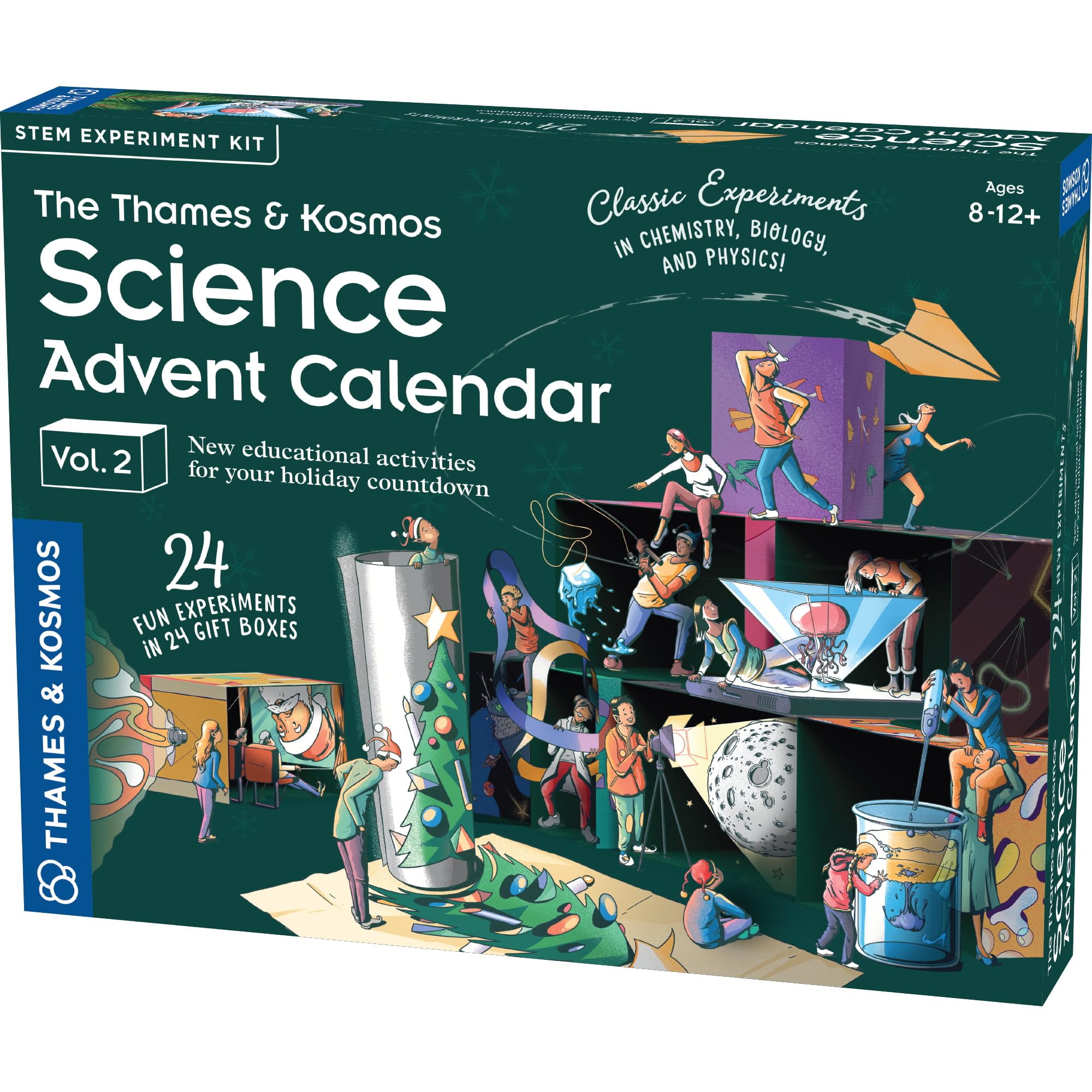 Thames & Kosmos Science Advent Calendar Vol 2 - 24-Day STEM Experiment Kit for Kids 8+ 1