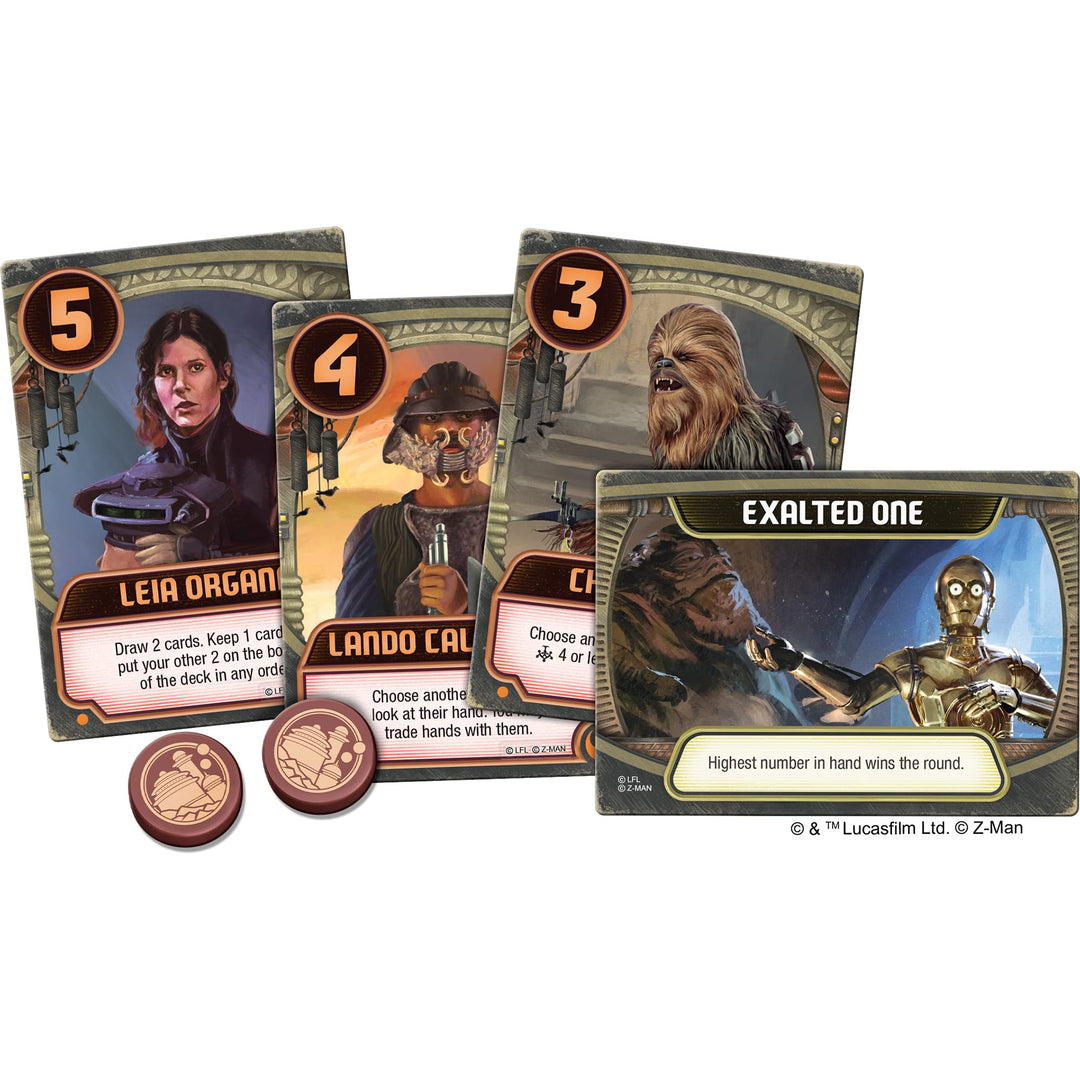 Z-Man Games Star Wars: Jabba's Palace - A Love Letter Game Card Game