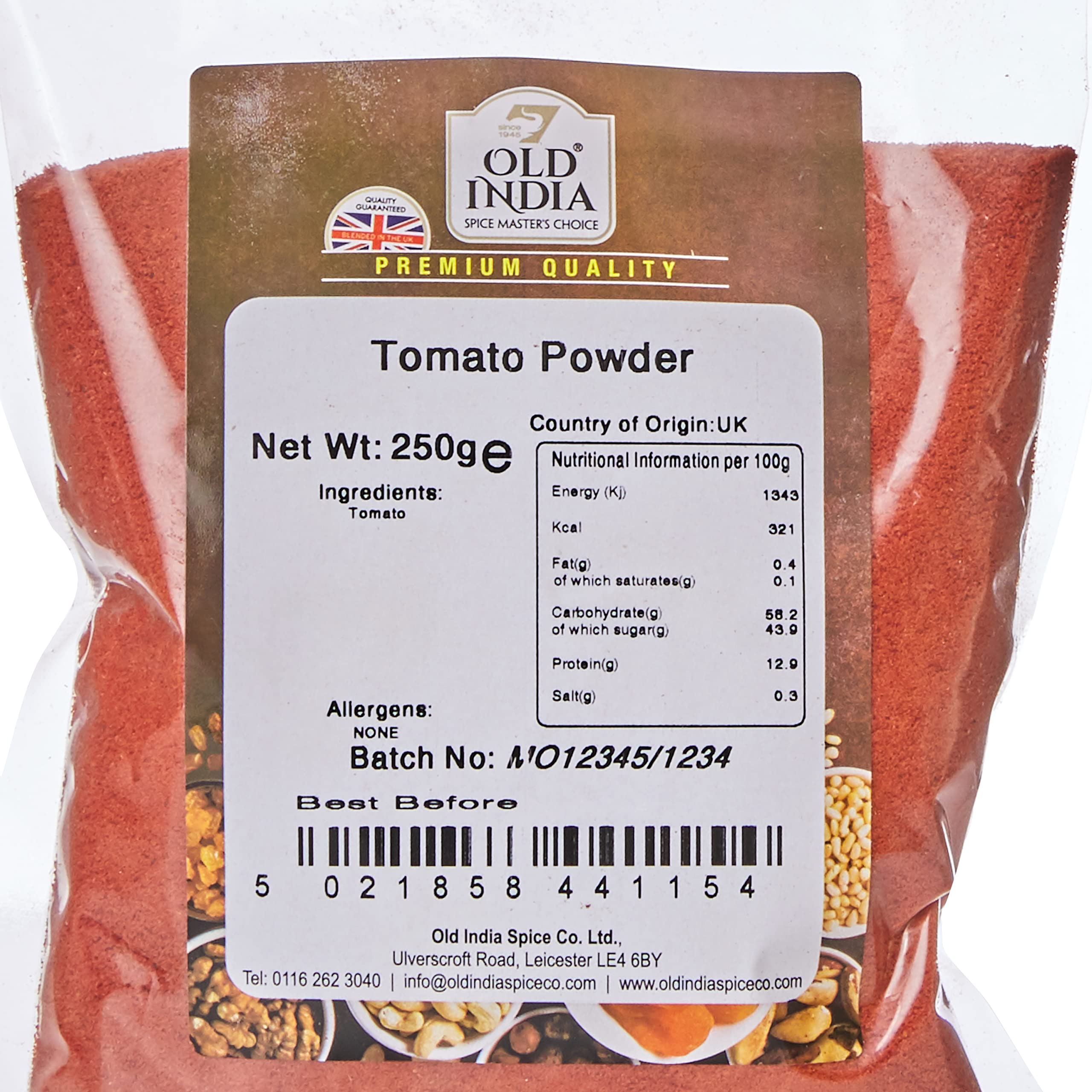 Old India Tomato Powder - 100% Natural Indian Seasoning | 250g 2