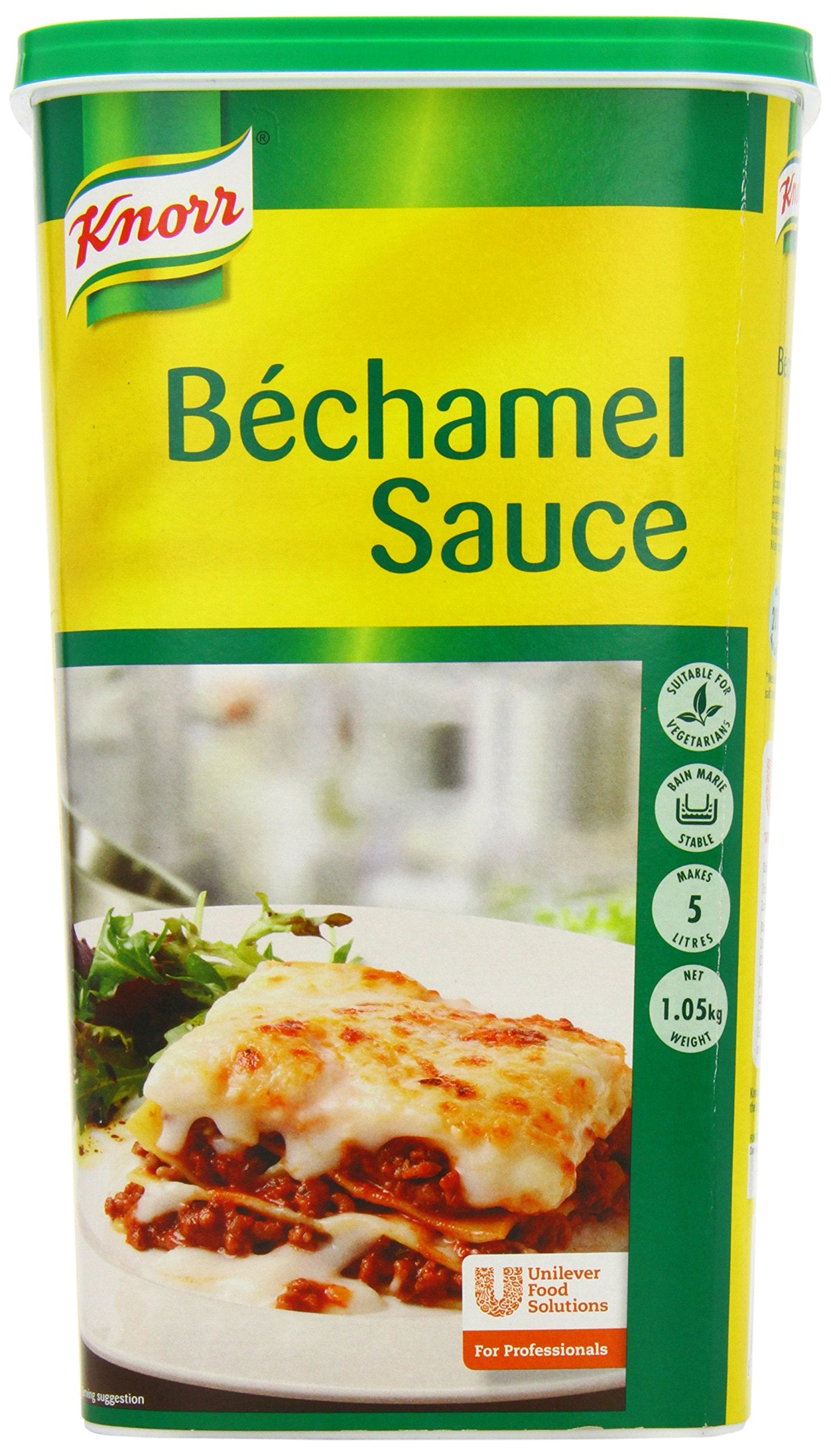 Knorr Béchamel Sauce Mix - Makes 5L | 1kg Pack | Vegan & Vegetarian Suitable 1