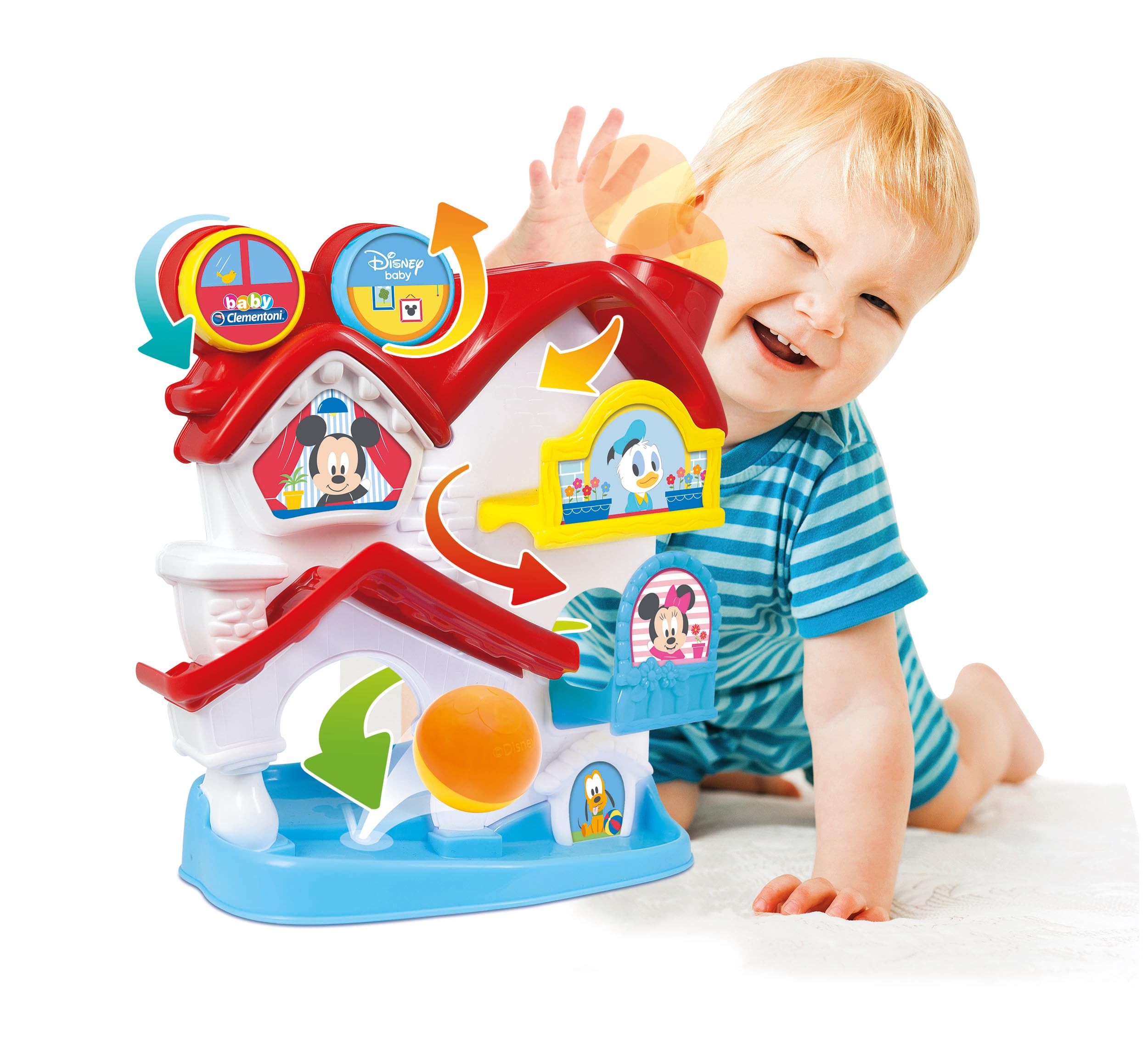 Clementoni Disney Baby Ball Drop - Educational Activity House for Toddlers 10m+ 8