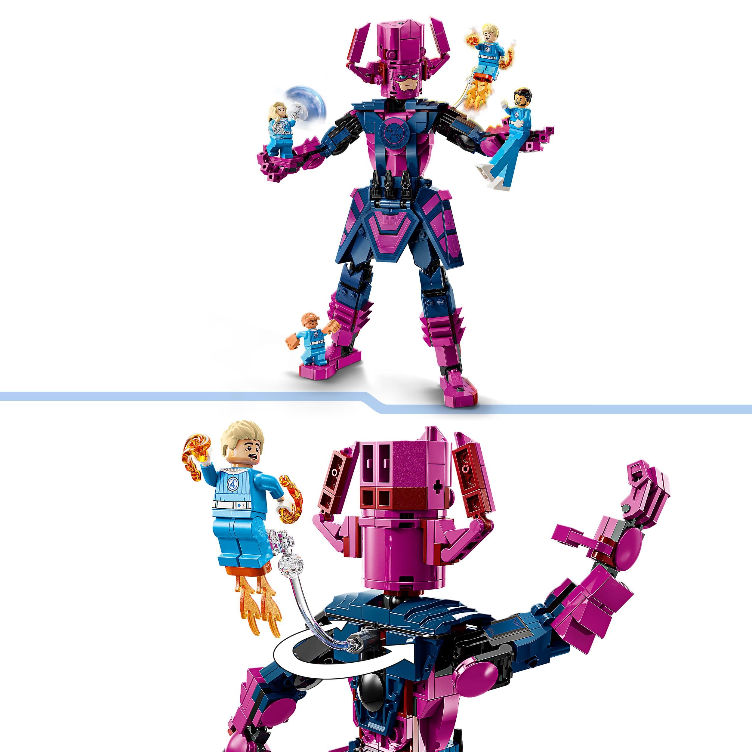 LEGO Marvel Fantastic Four vs. Galactus Construction Figure - Building Toy Set for Ages 9+ 2