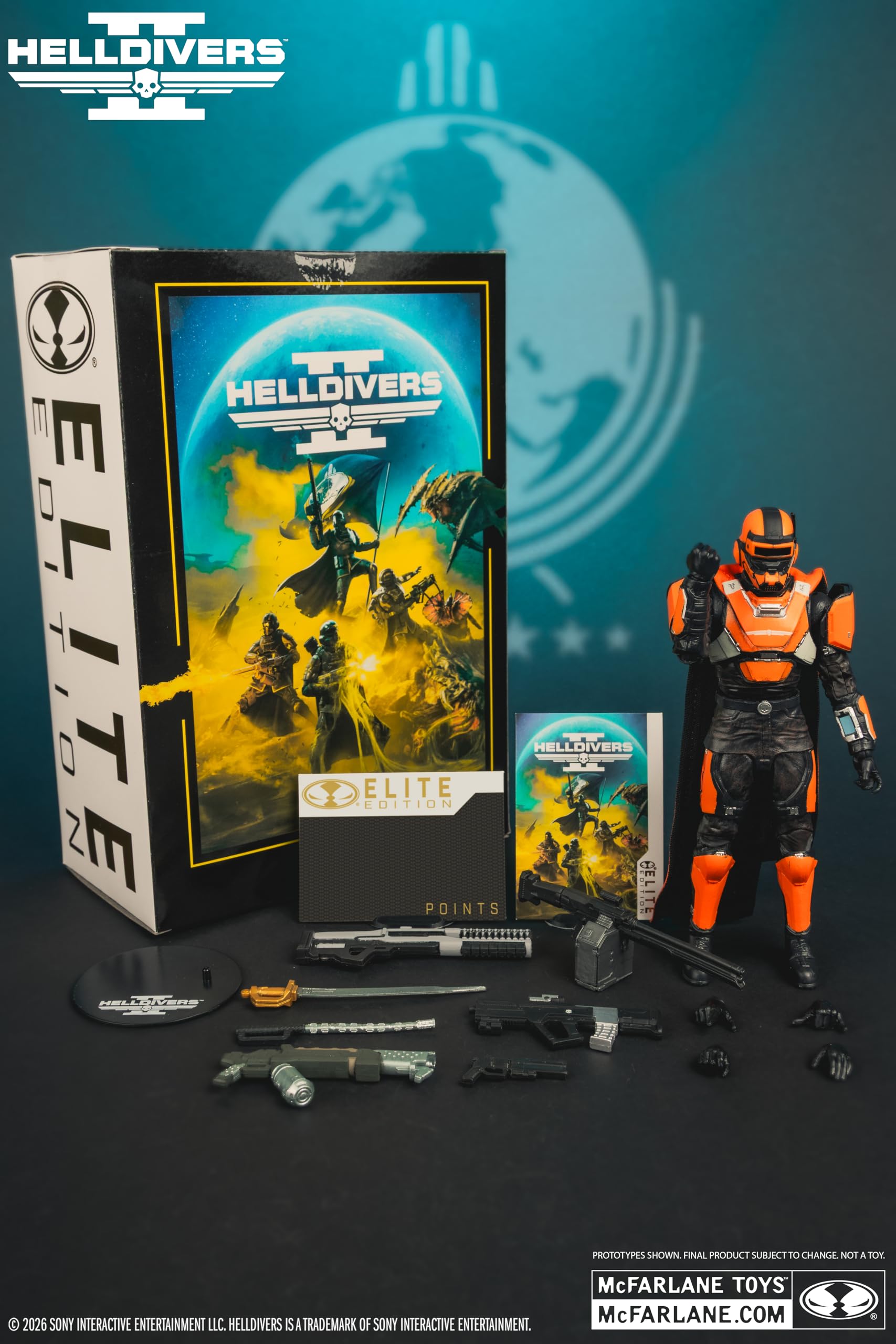 McFarlane Helldivers 2 Trench Engineer 7in Deluxe Action Figure | Ultra Articulation | Multicolor 9