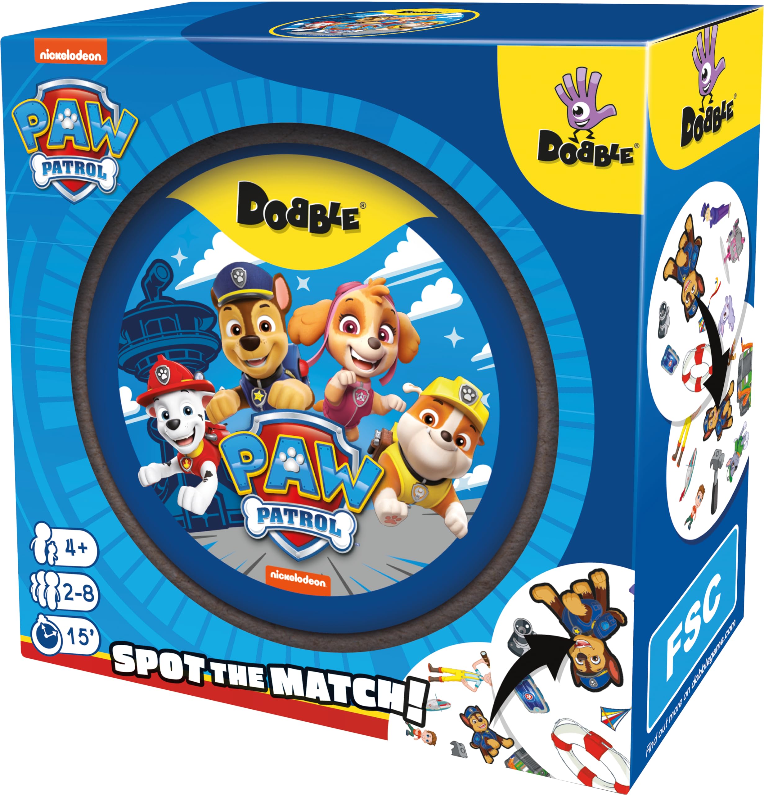 Asmodee Dobble Paw Patrol Kartenspiel