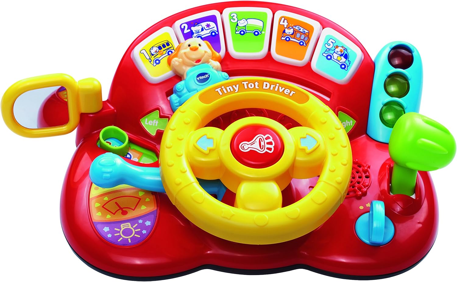 VTech Baby Tiny Tot Driver - Interactive Steering Wheel Toy for Toddlers 12 Months+ 1