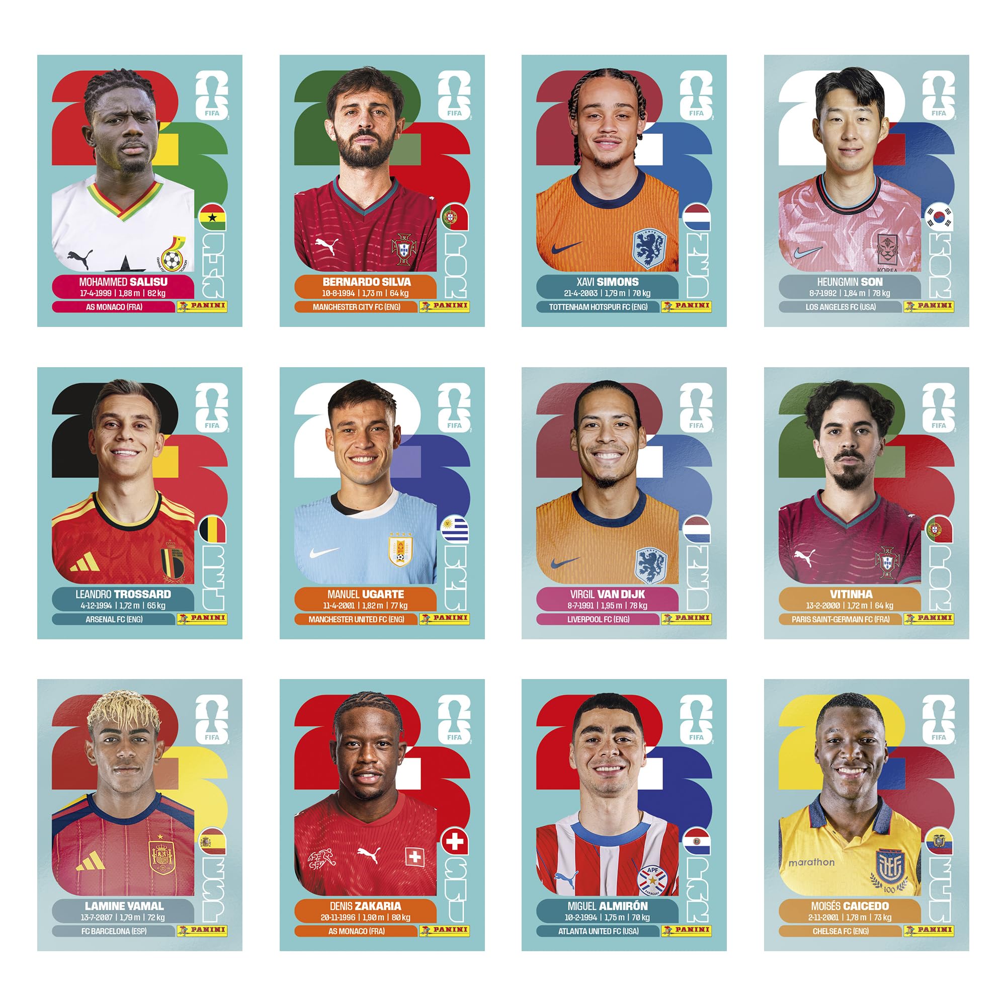 Panini FIFA World Cup 2026 Sticker Collection - 50 Sticker Packs | 100% Official 4