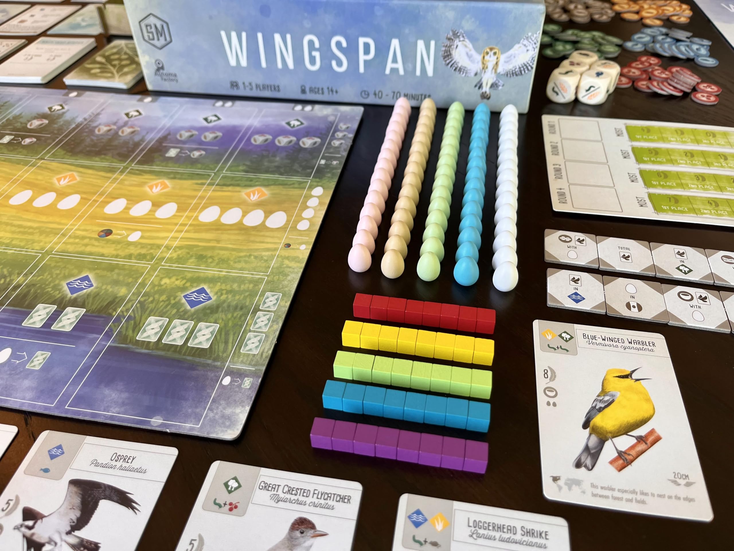 Stonemaier Games Wingspan 2nd Edition Board Game 13