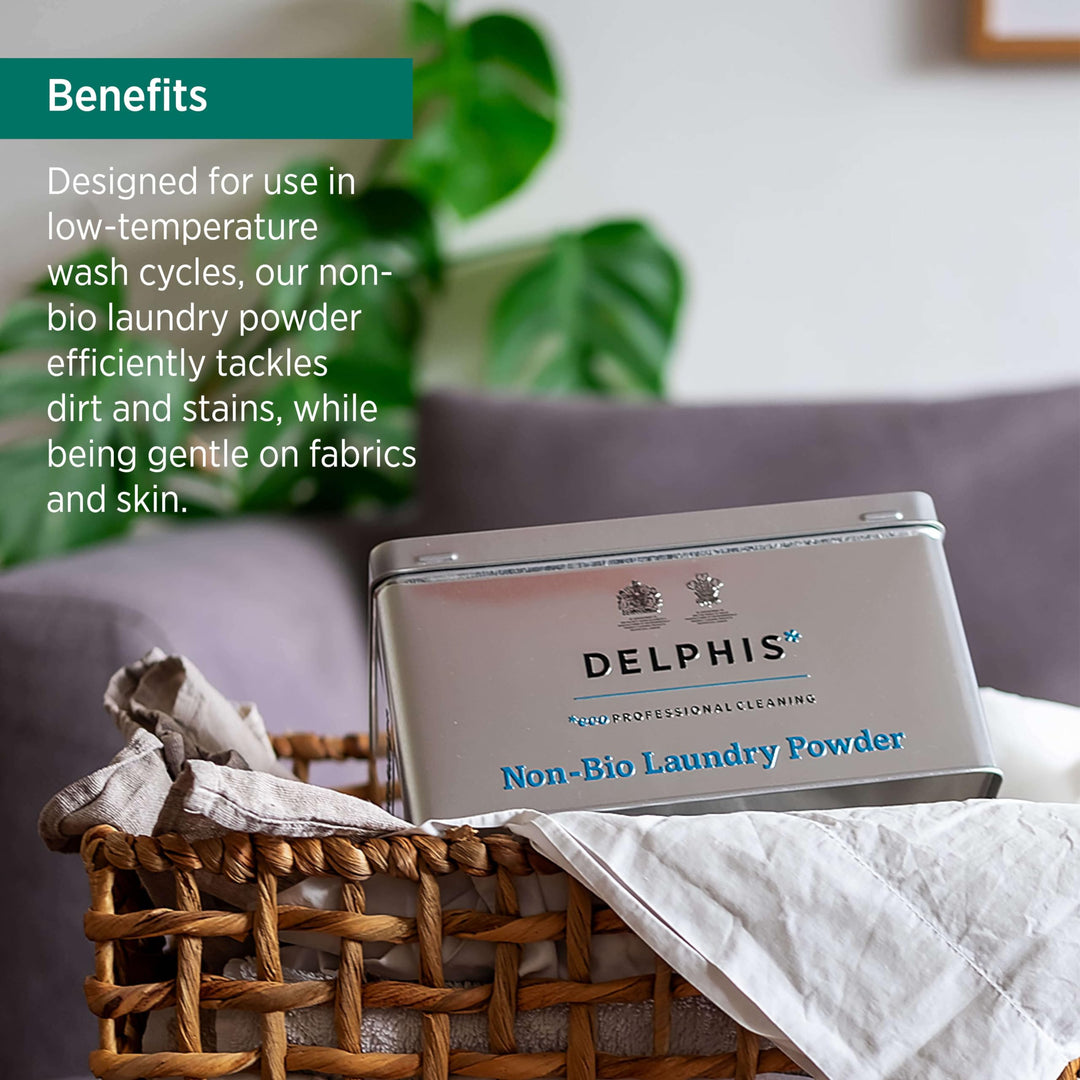 Delphis Eco - Non-Bio Washing Powder with Free Collectors Tin | 60 Washes