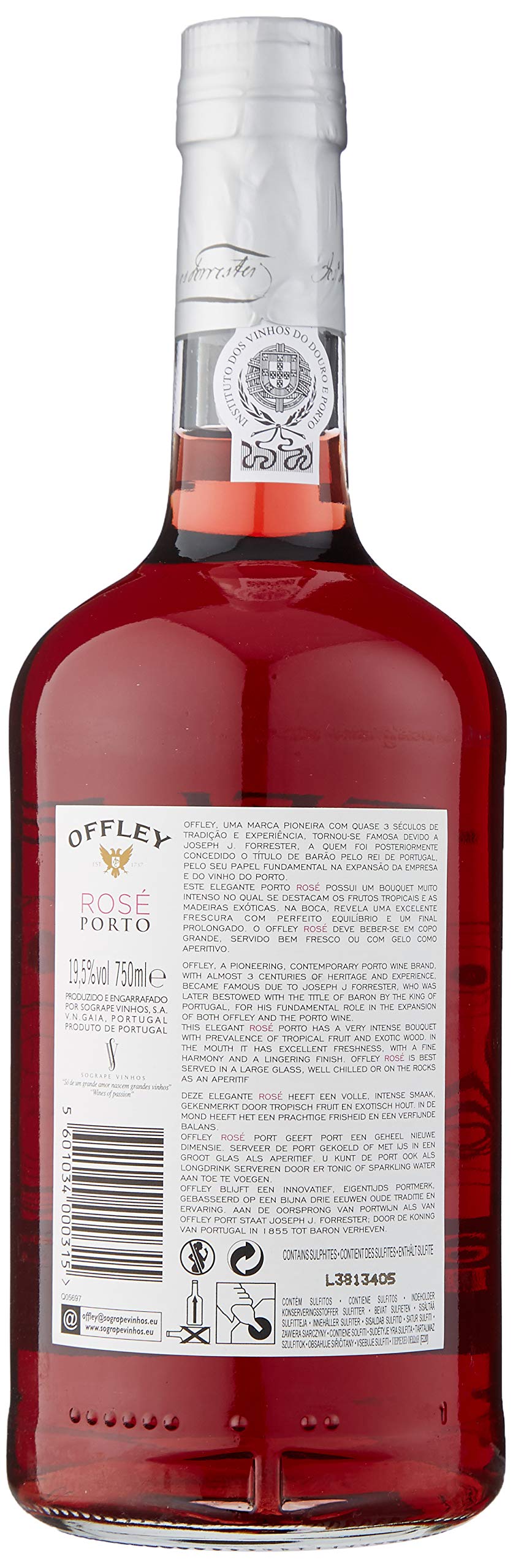 Offley Rose Port NV, 75 cl