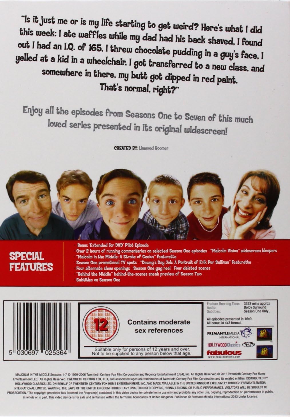 Malcolm In The Middle: The Complete Collection Seasons 1-7 [2000] 2