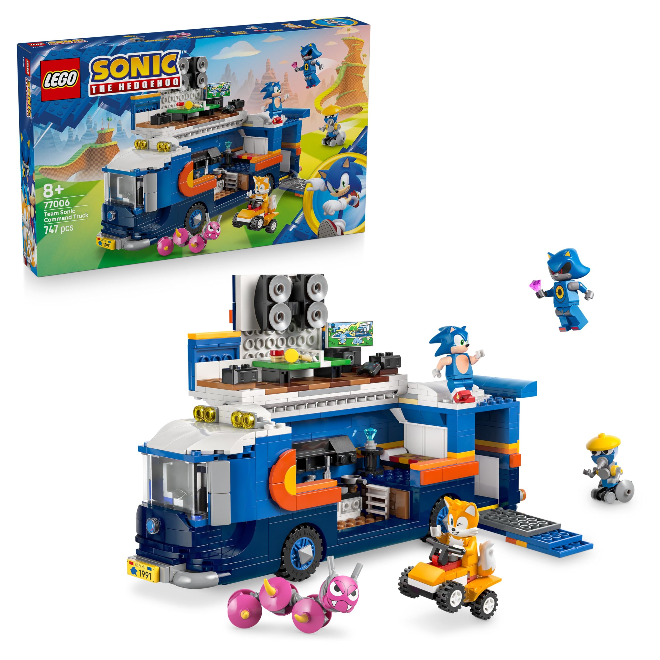 LEGO Sonic the Hedgehog Team Sonic Command Truck Toy - Building Set for Ages 8+ 1