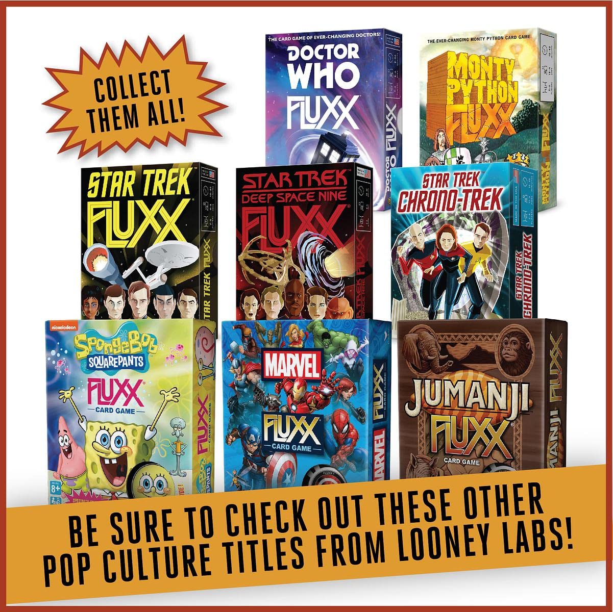 Looney Labs Jumanji Fluxx Kartenspiel – Gemischte Farben 12