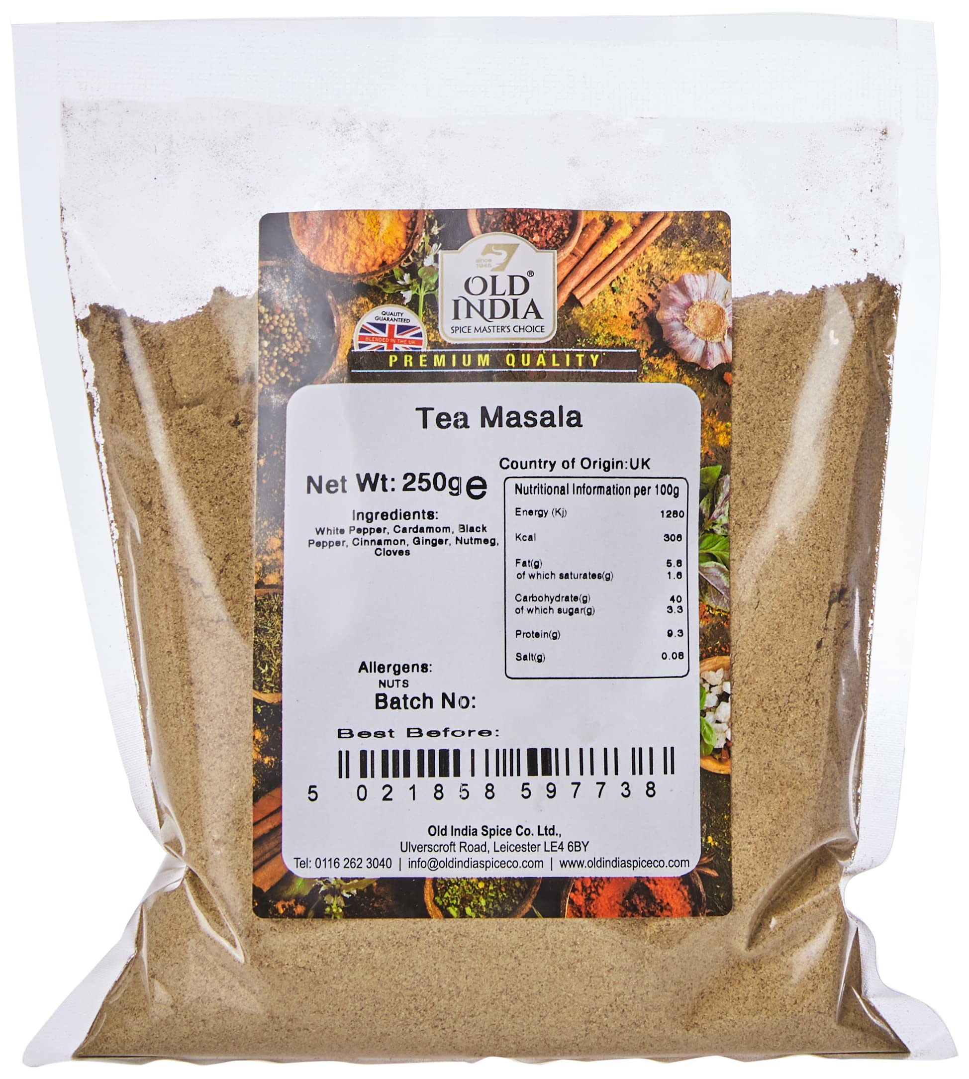 Old India Tea Masala 250g - Authentic Indian Spicing Blend 1