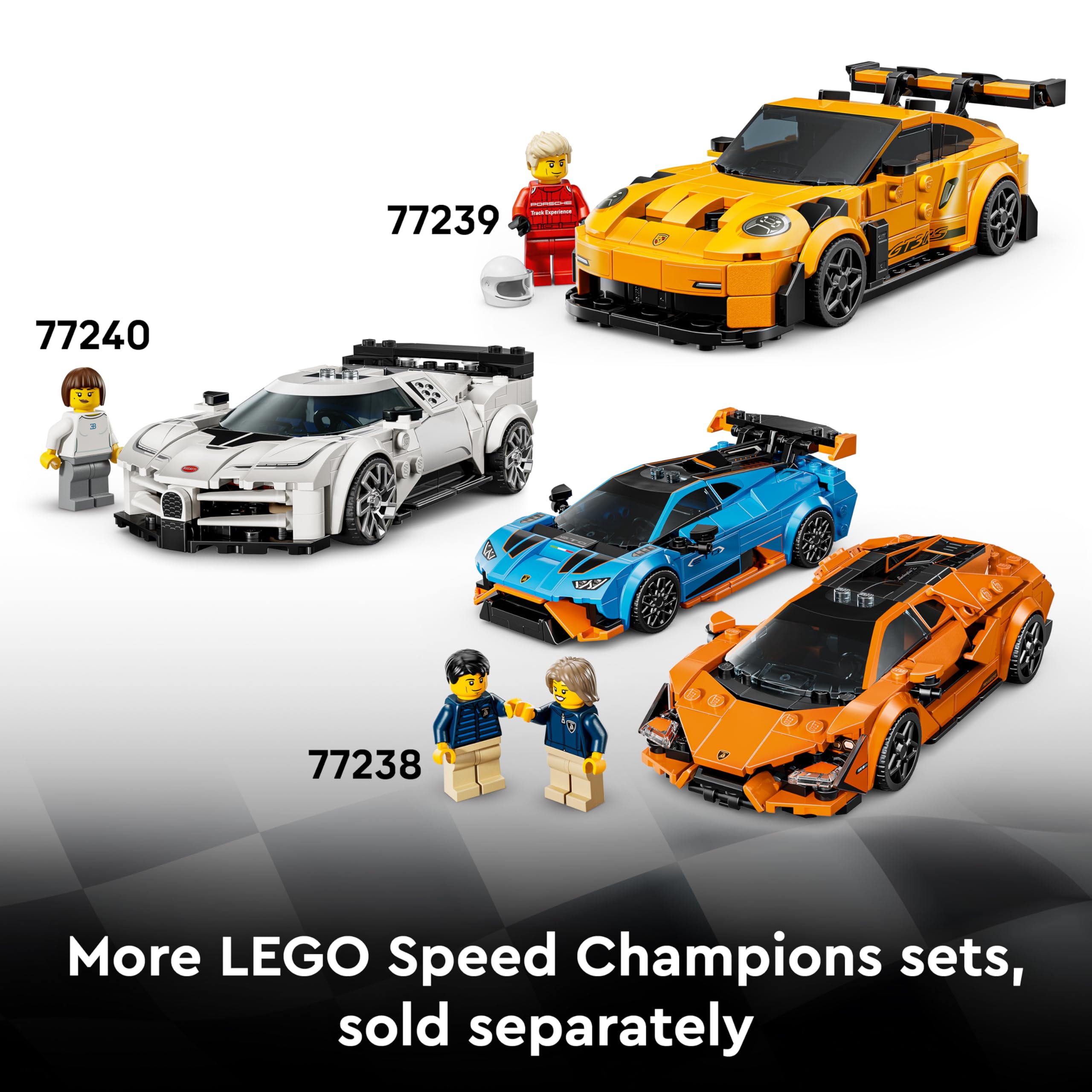 LEGO Speed Champions Dodge Challenger SRT Hellcat Sports Car Toy Set 77237 for Ages 9+ 7