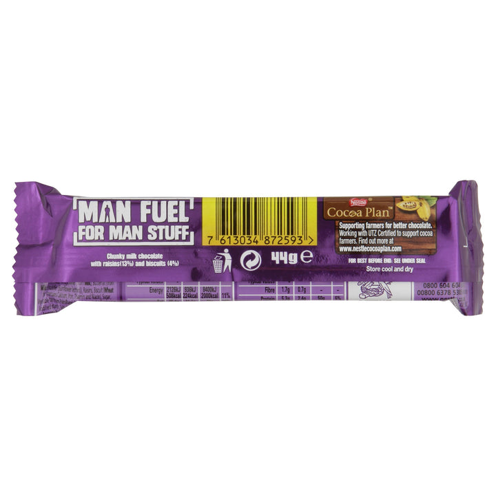 Yorkie Raisin & Biscuit Chocolate Bar, 44g