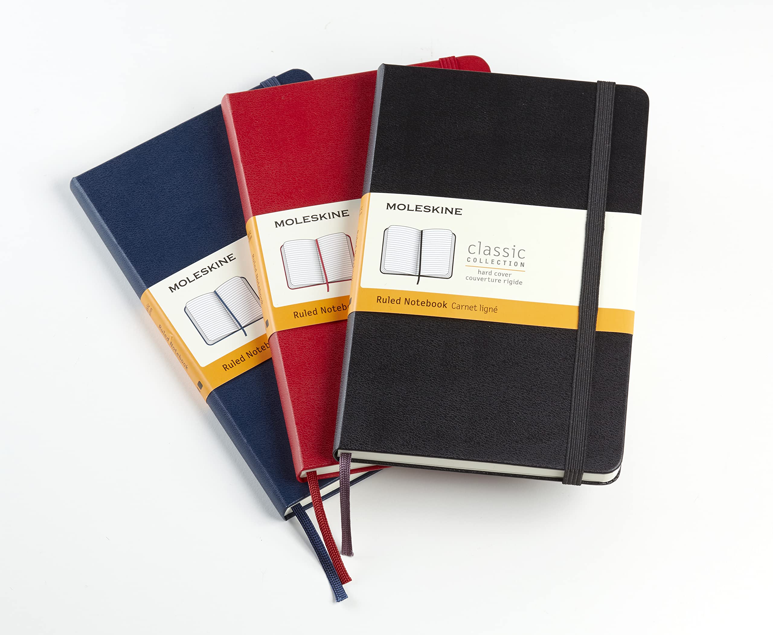 Moleskine Classic Ruled Paper Notebook - Hard Cover | Medium (11.5 x 18 cm) | 208 Pages | Black 7