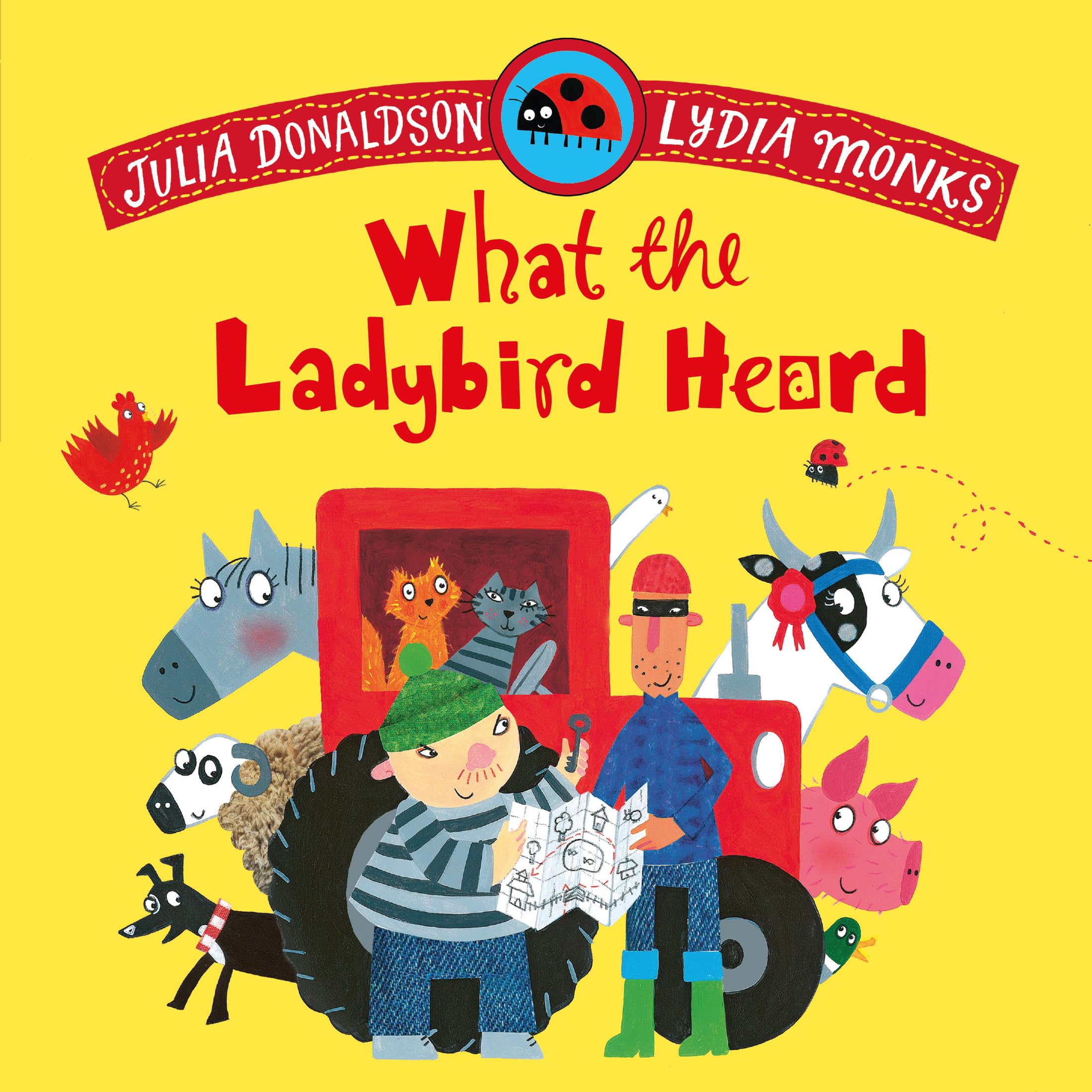 MACMILLAN What the Ladybird Heard Board Book by Julia Donaldson | Ages 1-4