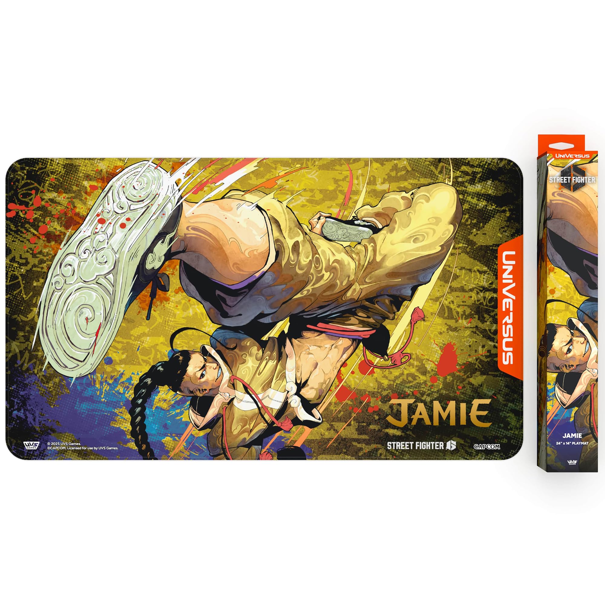 UniVersus Street Fighter 6 Challenger Series Playmat - Jamie - 24 x 14 3
