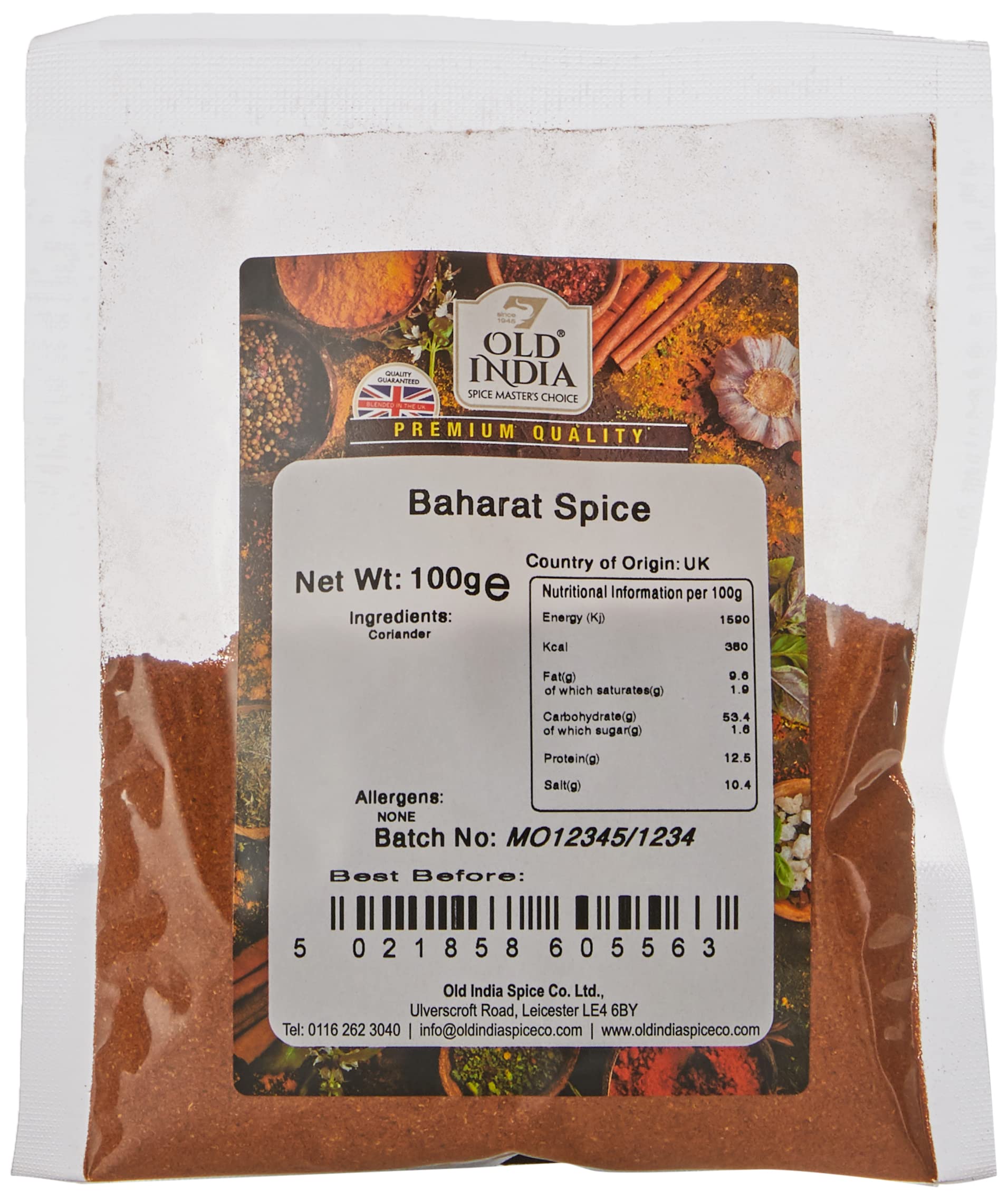 Old India Baharat Spice Blend 100g 1