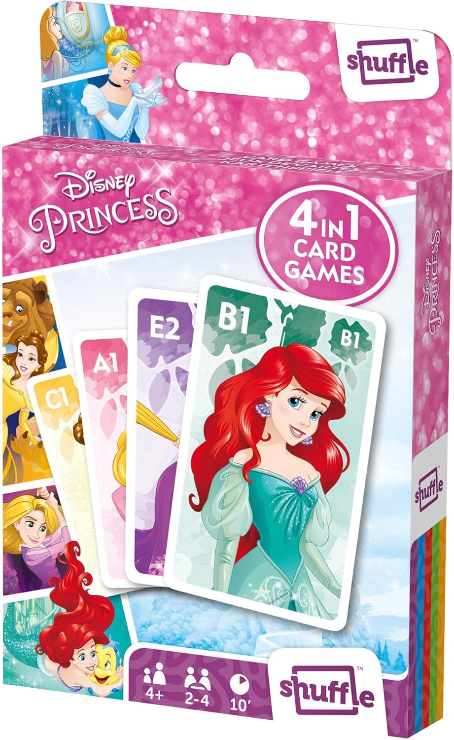 Disney Princess 4 in 1 Card Game 1