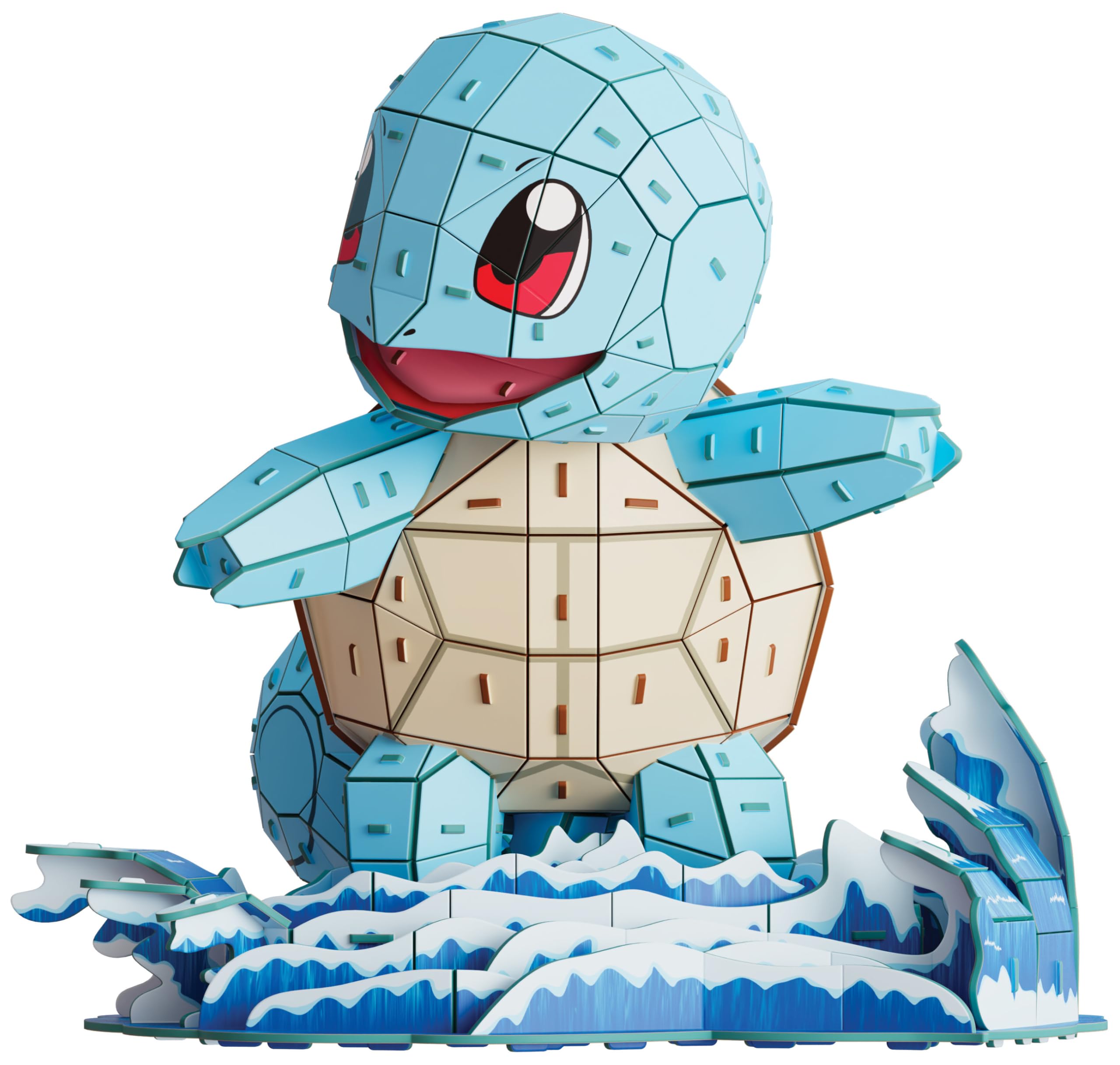 4D Build Pokémon Squirtle 3D Model Kit - 180-Piece Building Puzzle for Ages 12+ 2