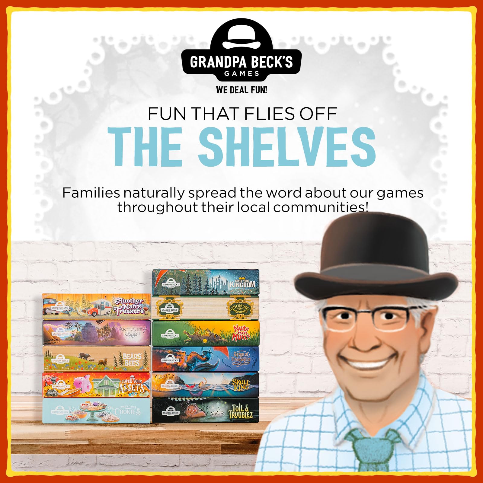 Grandpa Beck's Games Cover Your Cookies Card Game 7