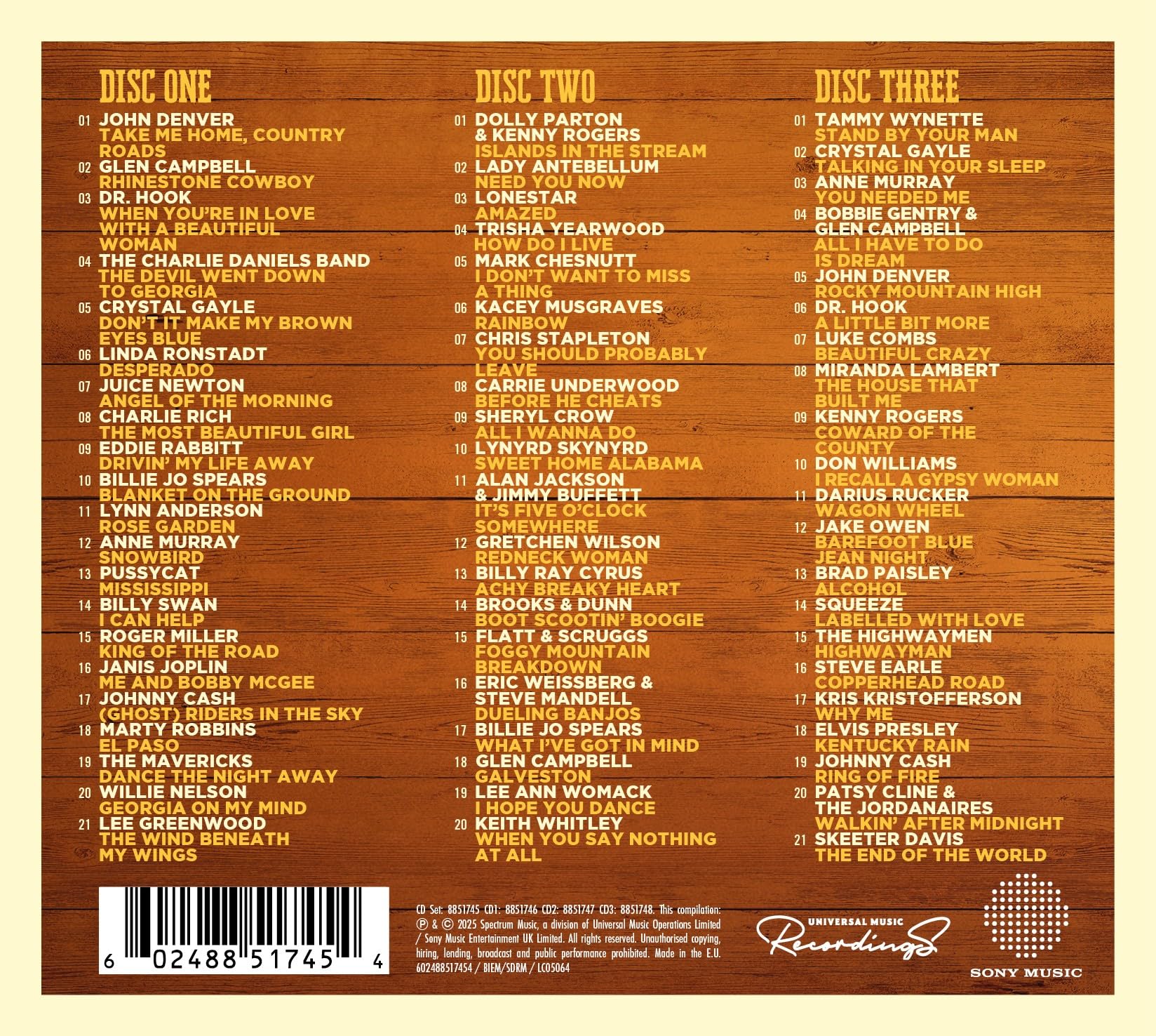 Various Artists - The Best Country Classics Album In The World… EVER! [Audio CD] 2