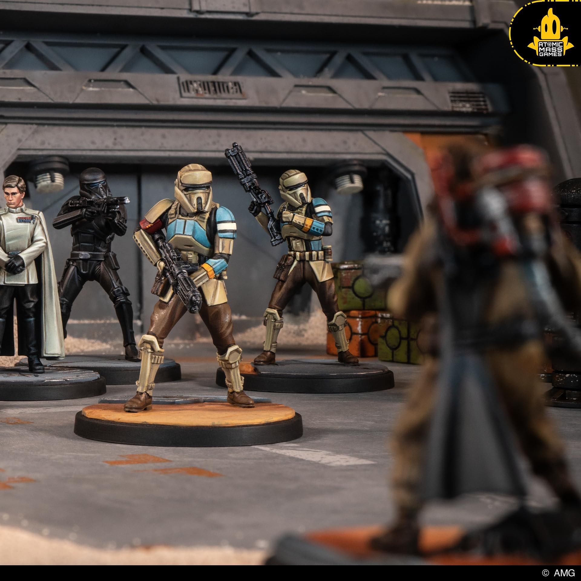 Atomic Mass Games Star Wars Shatterpoint Deploy the Garrison Squad Pack 4