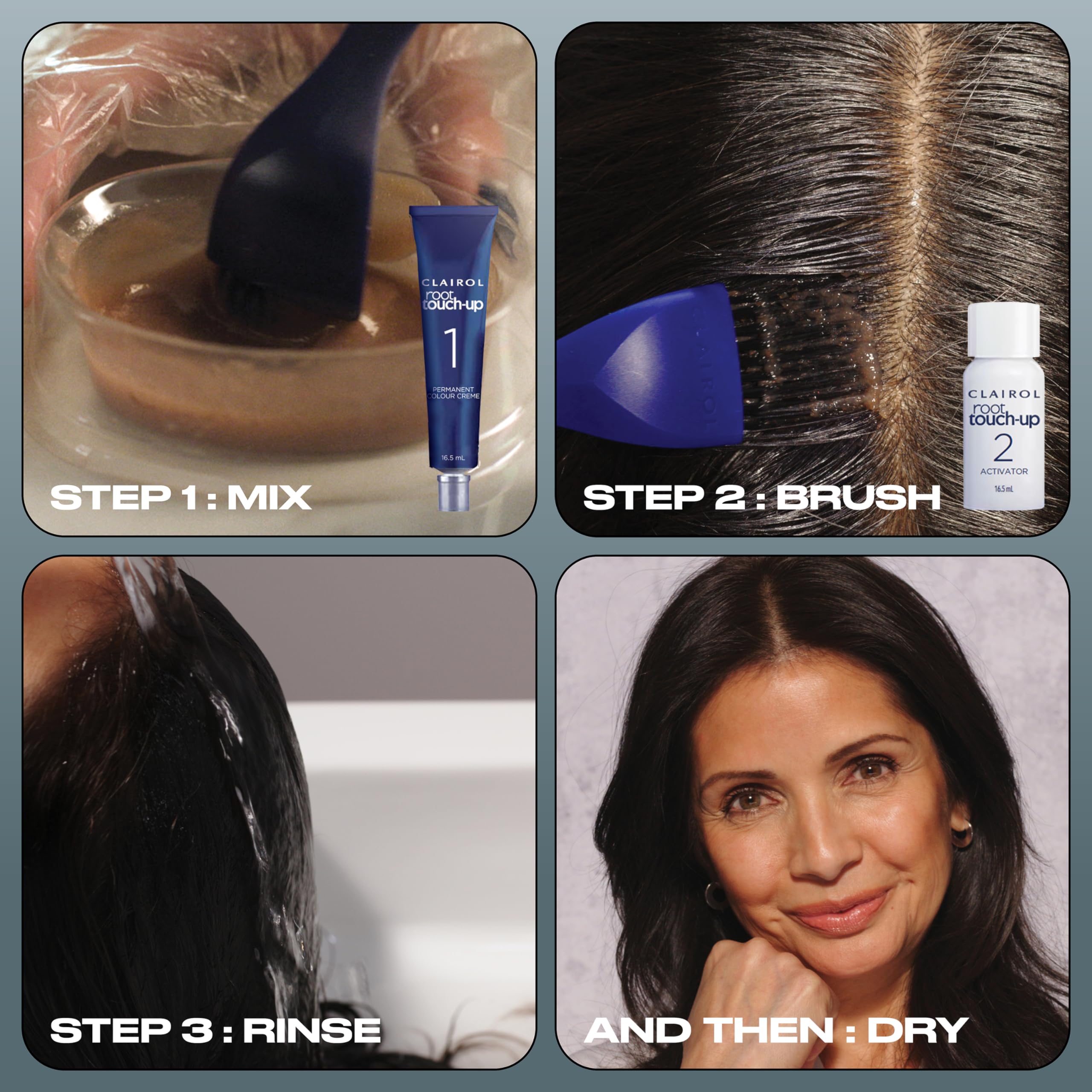 Clairol Root Touch-Up Permanent Hair Dye - 4A Dark Ash Brown 3