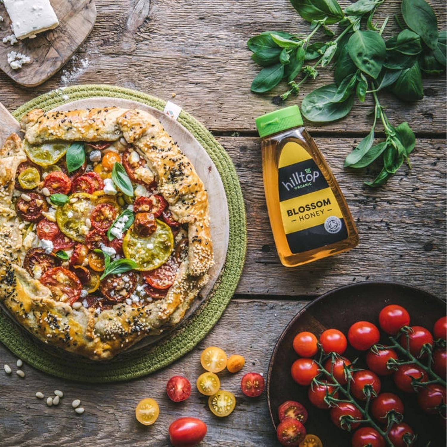 Hilltop Honey - Organic Blossom Honey - Squeezy Bottle - 720g 6