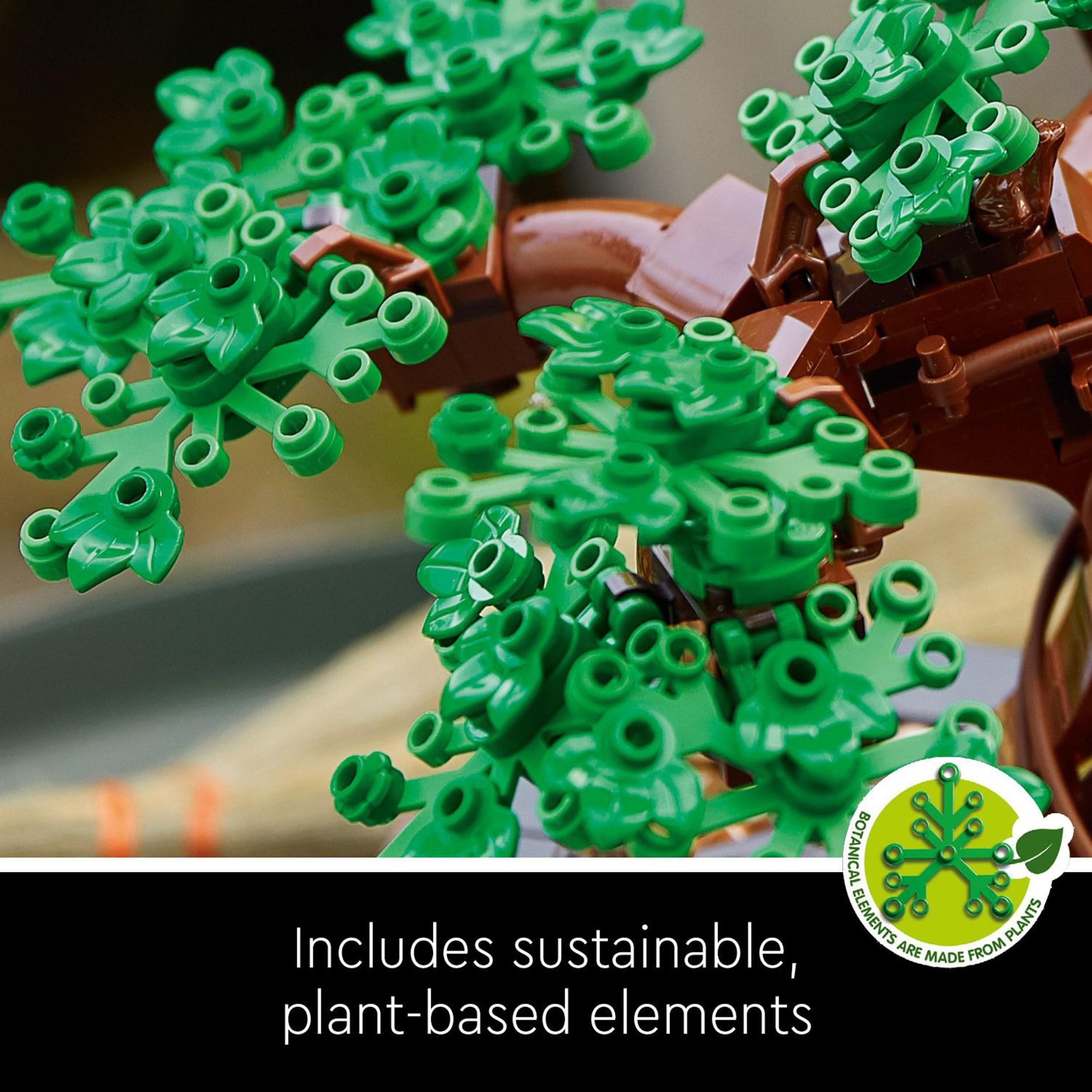 LEGO Icons 10281 Bonsai Tree Building Set for Adults | 878 Pieces | Botanical Collection 6