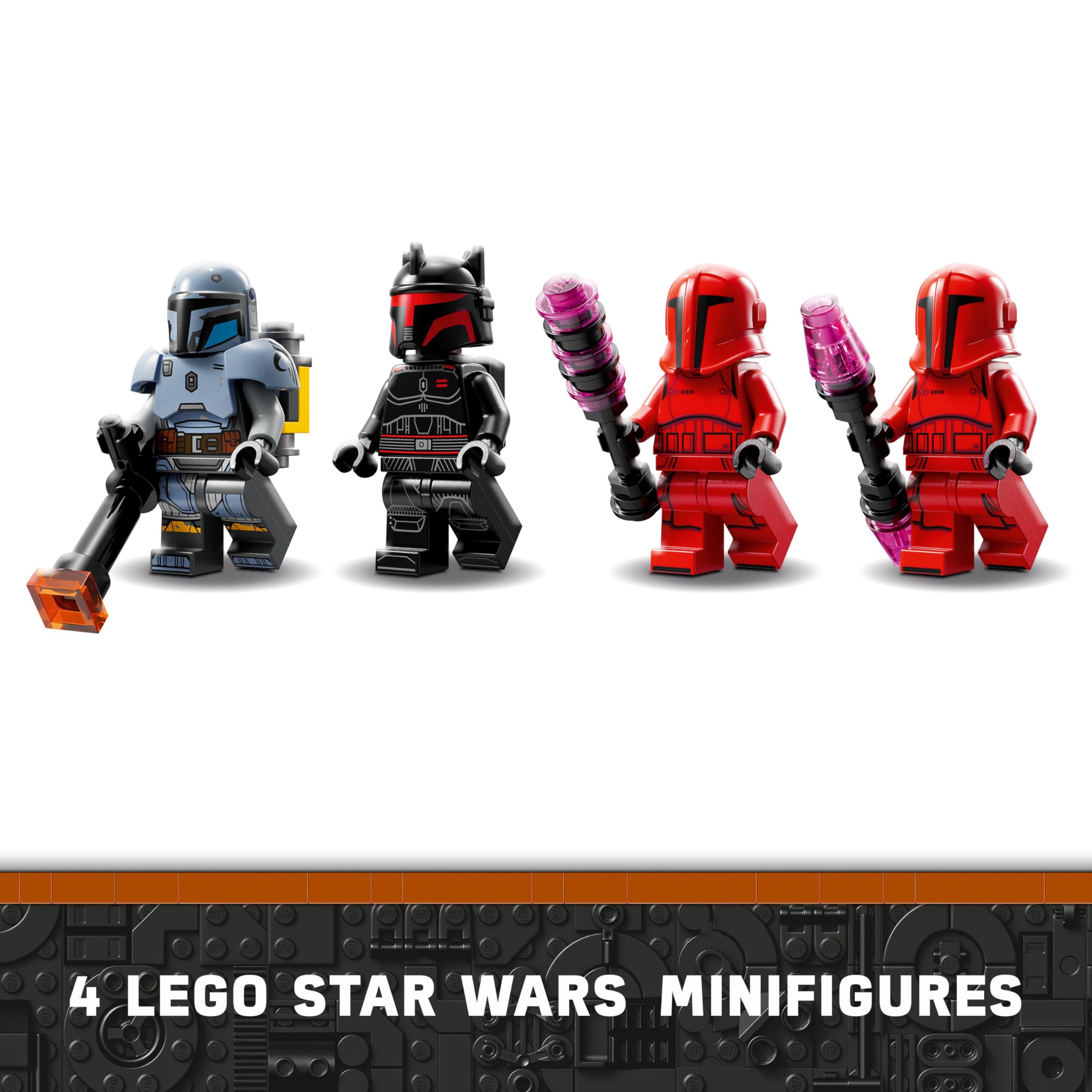 LEGO Star Wars: The Mandalorian Paz Vizsla and Moff Gideon Battle Set - 289-Piece Building Playset for Ages 7+ 4