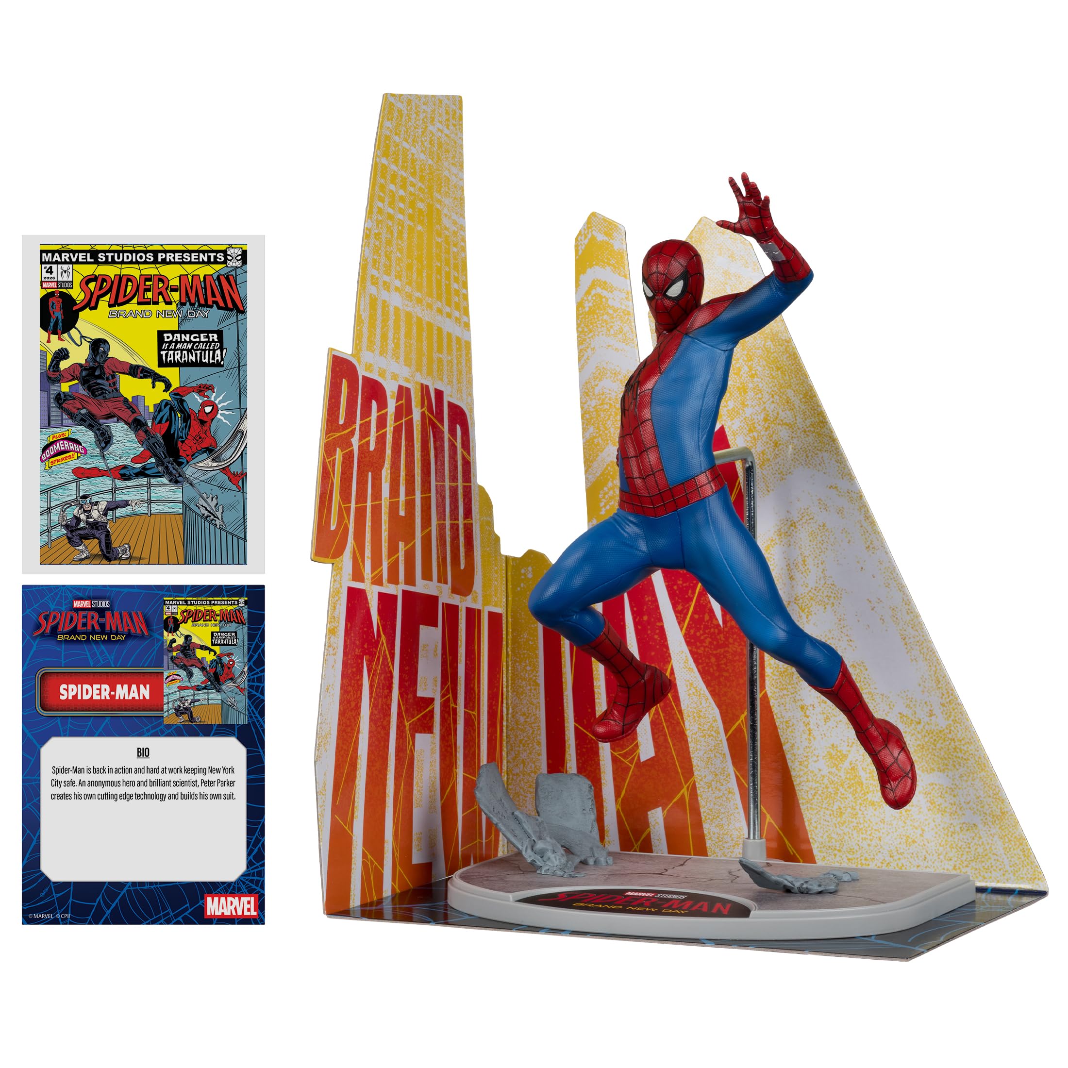 McFarlane Spider-Man: Brand New Day 1:6th Scale Action Figure | 30cm | Unisex Adult 2