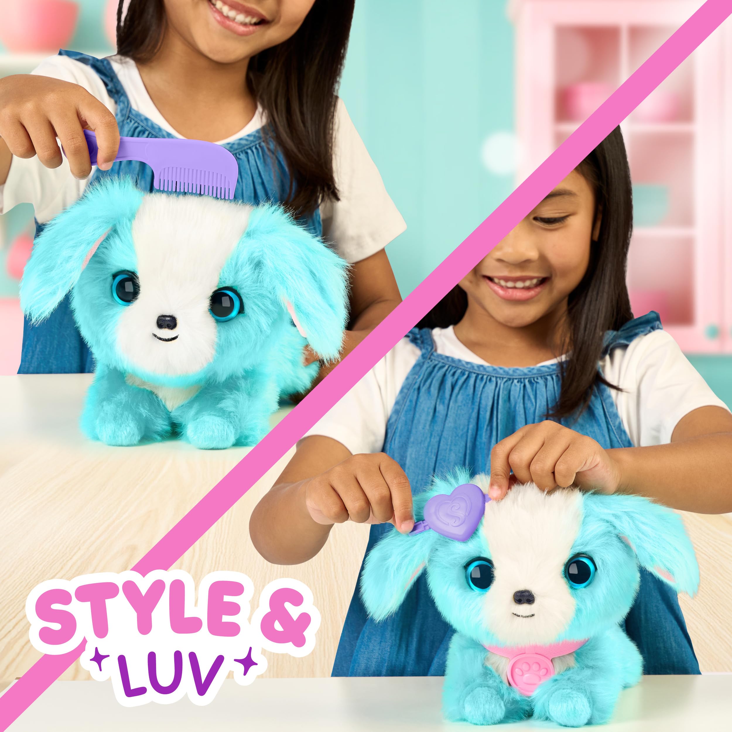 SCRUFFALUVS Mystery Plush Toy - Wash to Reveal Surprise Pet | 7.5 Inches Tall 3