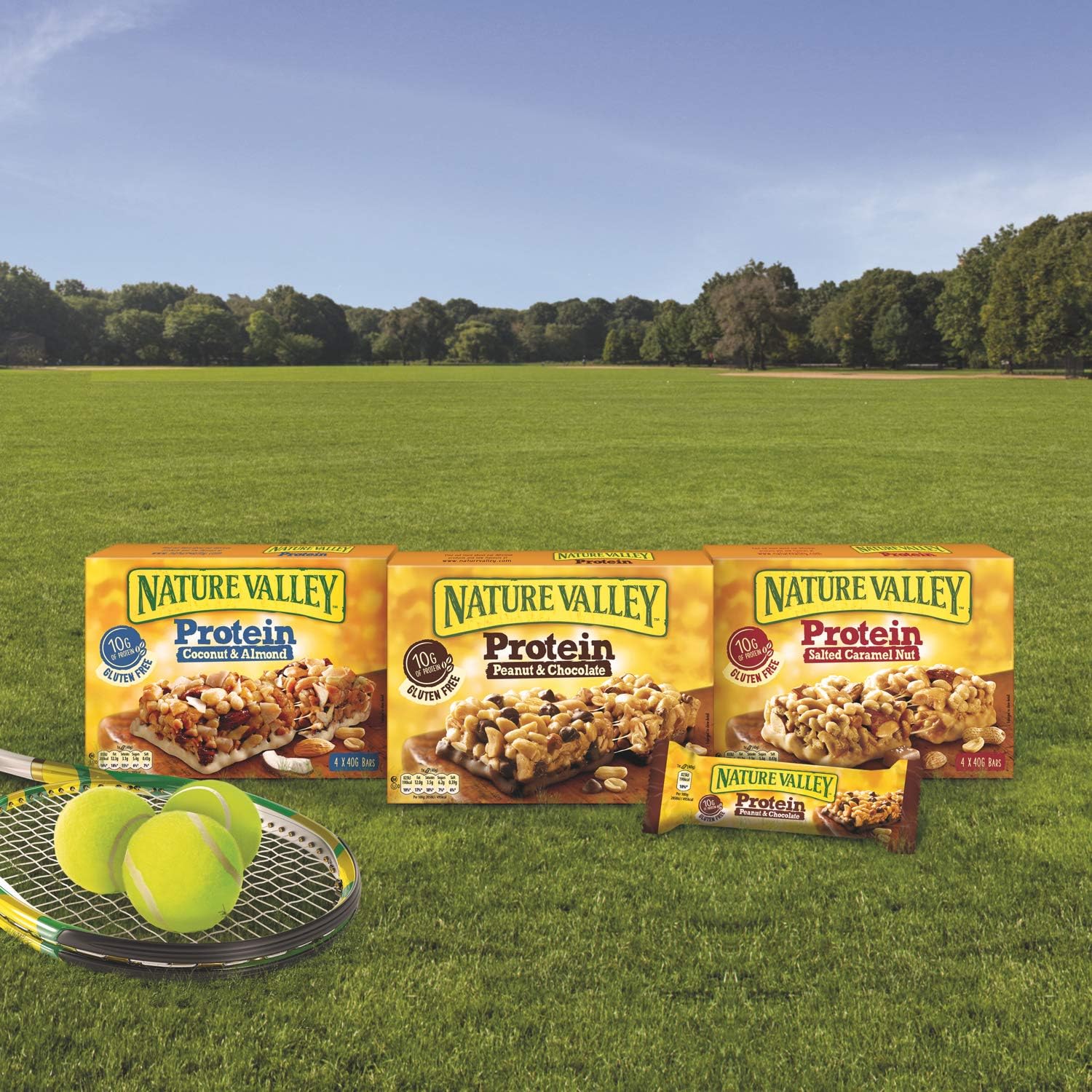 Nature Valley Protein-Müsliriegel mit Erdnuss und Schokolade, glutenfrei, 26 x 40 g 5
