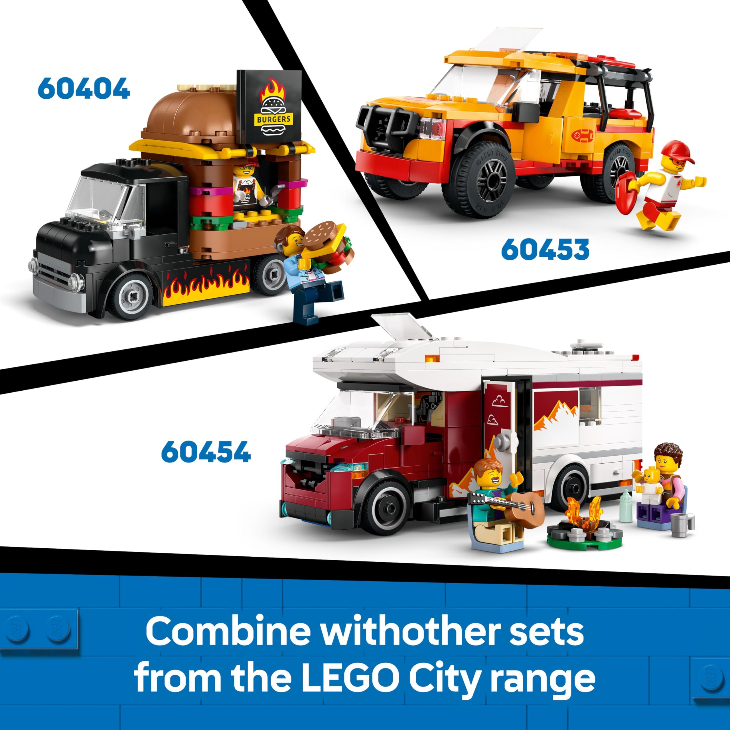 LEGO City Donut Truck Toy with 2 Minifigures - Building Set for 5+ Year Olds 12