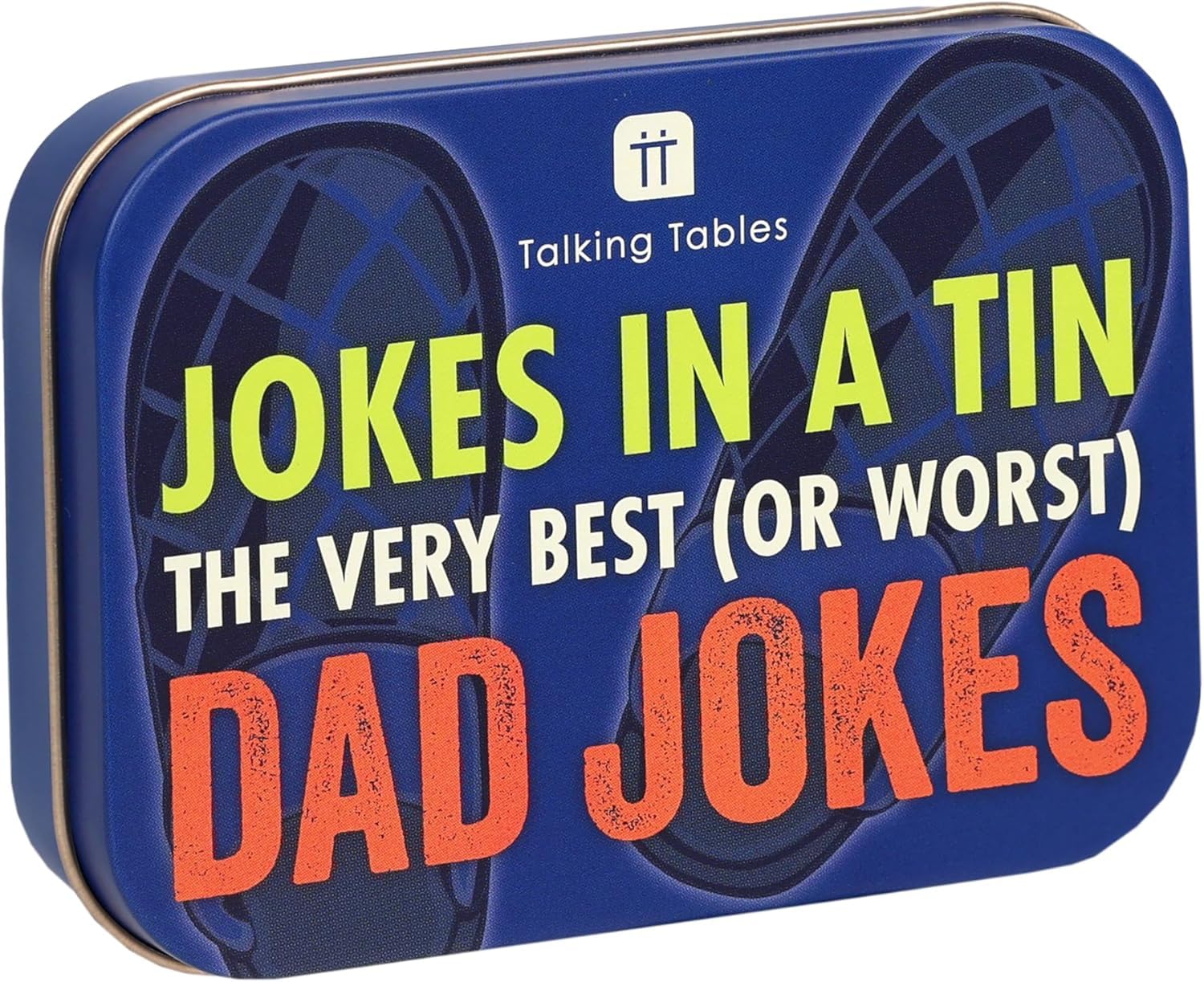 Talking Tables 100 Cards Dad Jokes Card Game for Family Fun 1