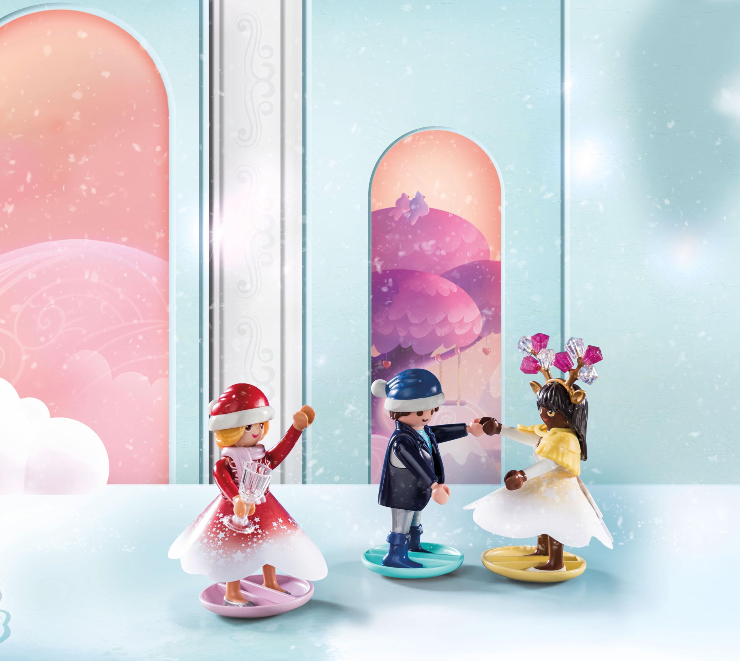 PLAYMOBIL 71348 Advent Calendar: Christmas under the Rainbow - 83-Piece Playset for Ages 4+ 7
