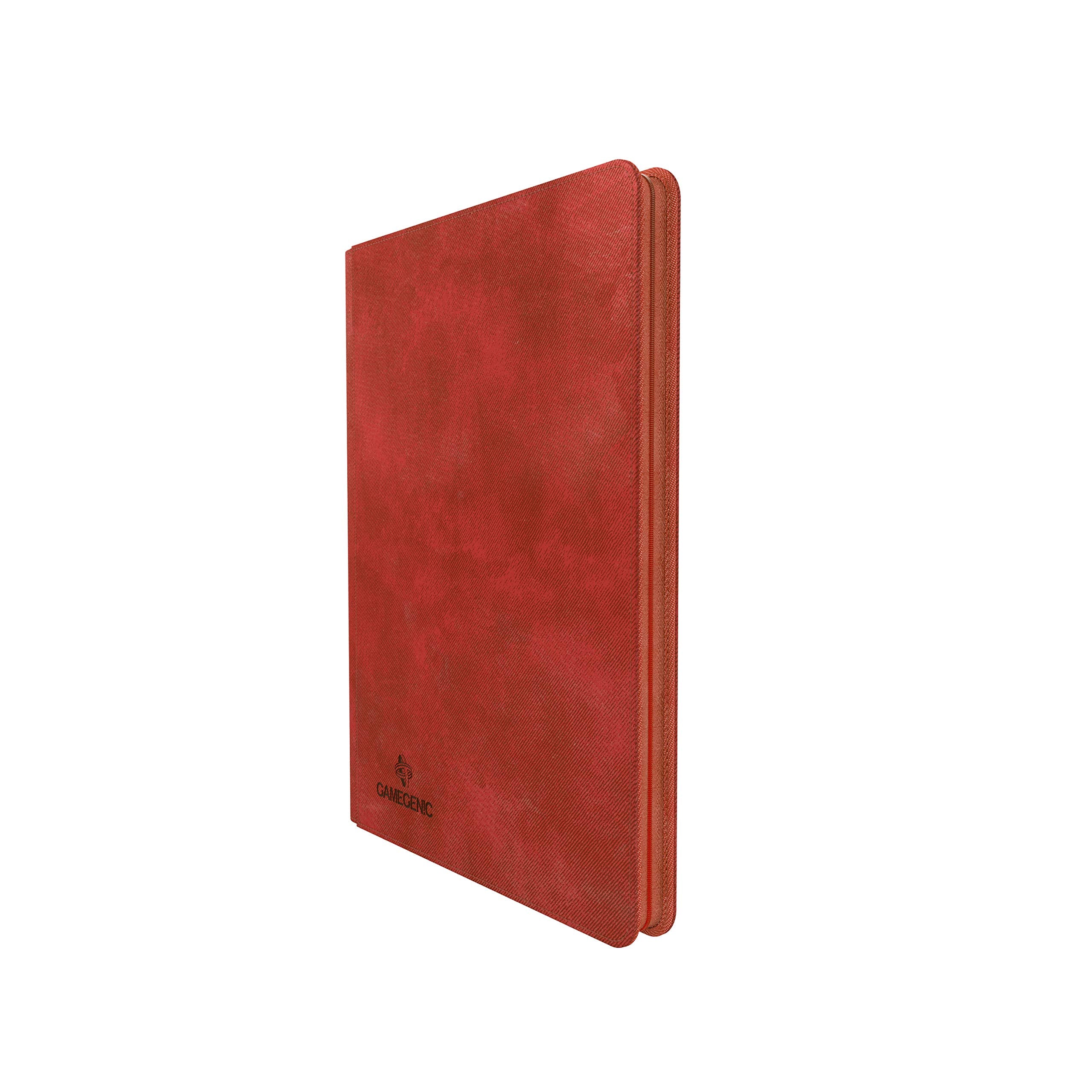 Gamegenic Zip-Up Album 18-Pocket - Red Medium Collectible Card Storage