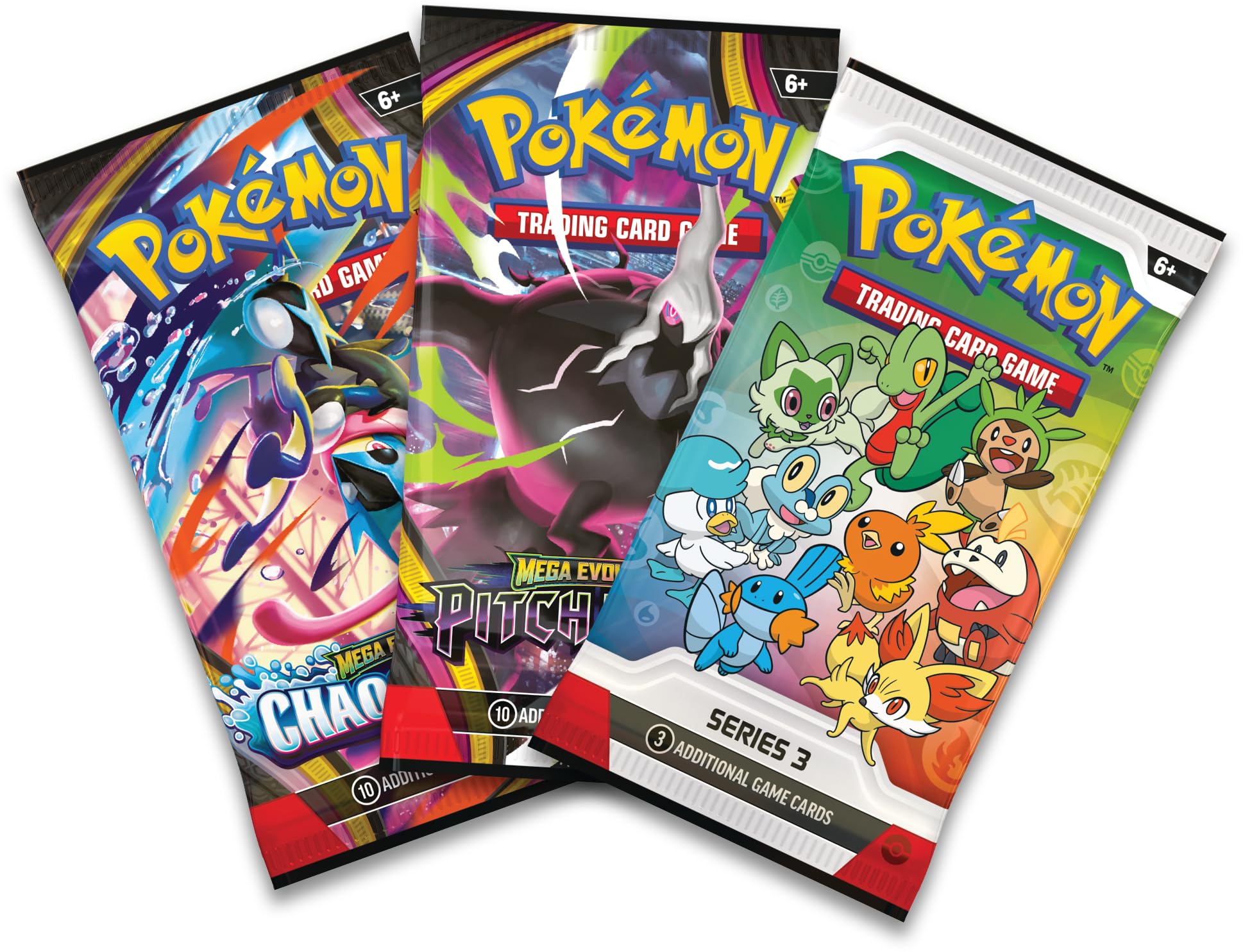 Pokémon TCG: First Partner Illustration Collection—Series 3 | 3 Promo Cards, 2 Booster Packs, 1 Sticker Sheet | Ages 6+ 2