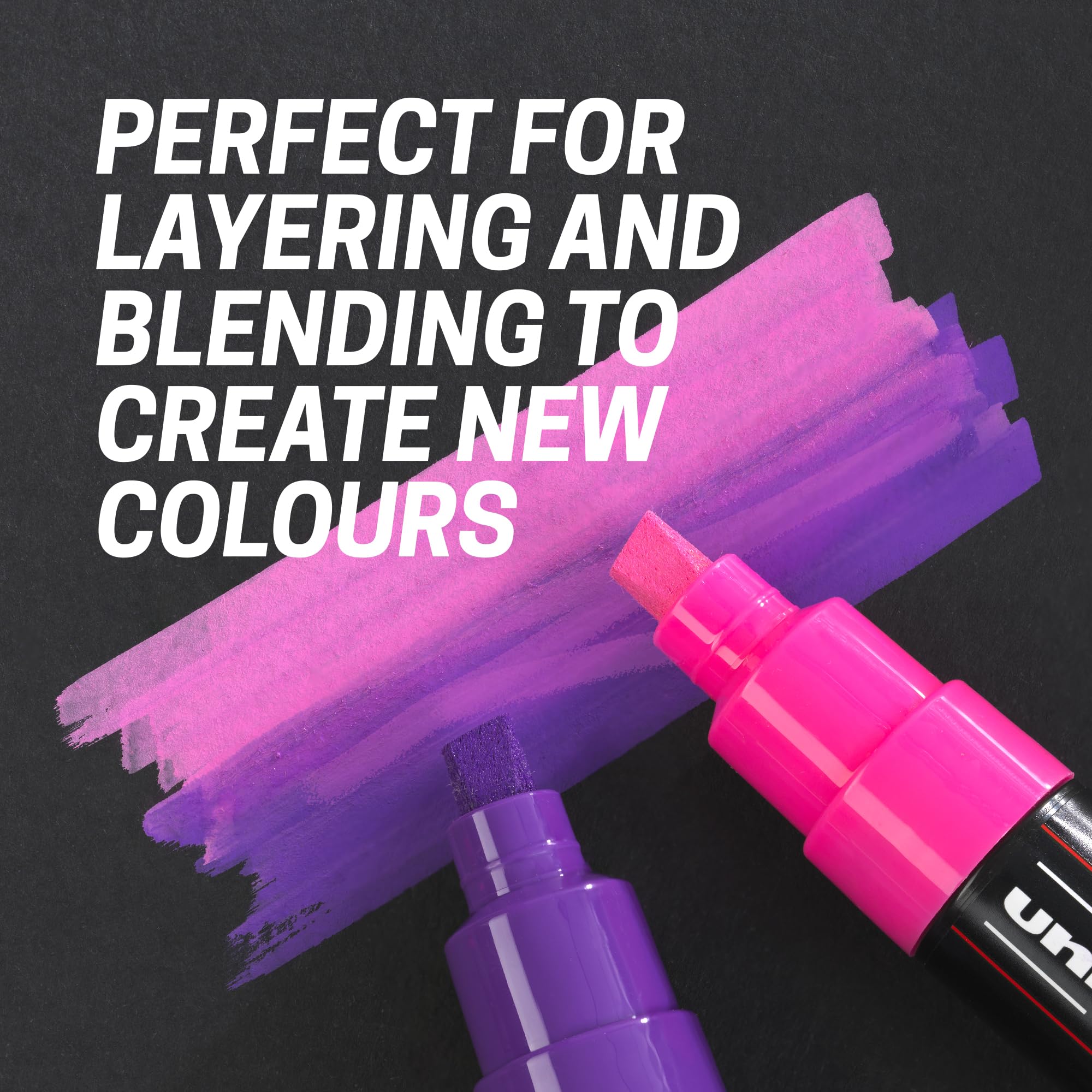Posca Pens PC-5M Medium Acrylic Felt Tip Coloured Permanent Paint Markers f 4