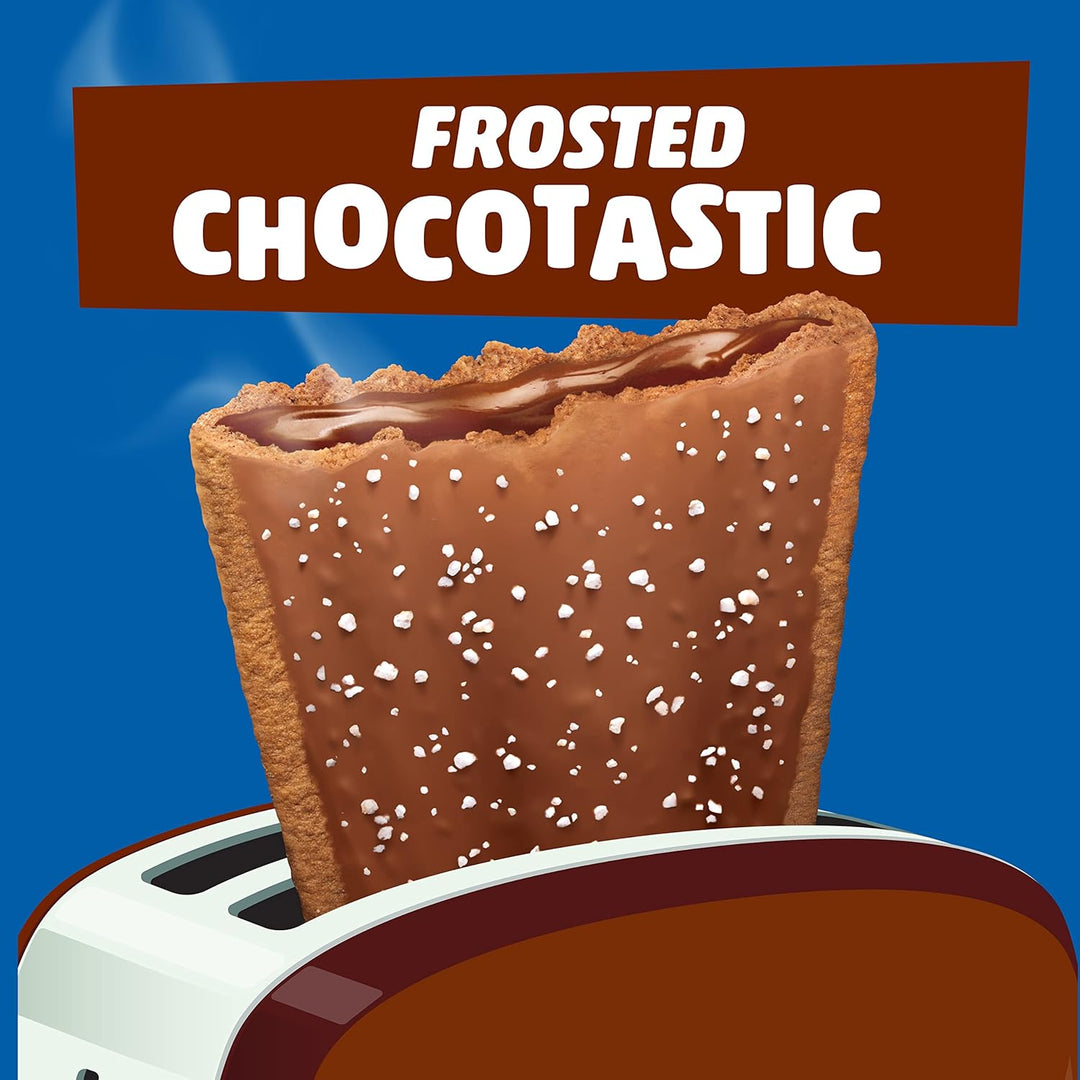 Kellogg's Pop-Tarts Frosted Chocotastic Toaster Pastries Box, 8 x 48g