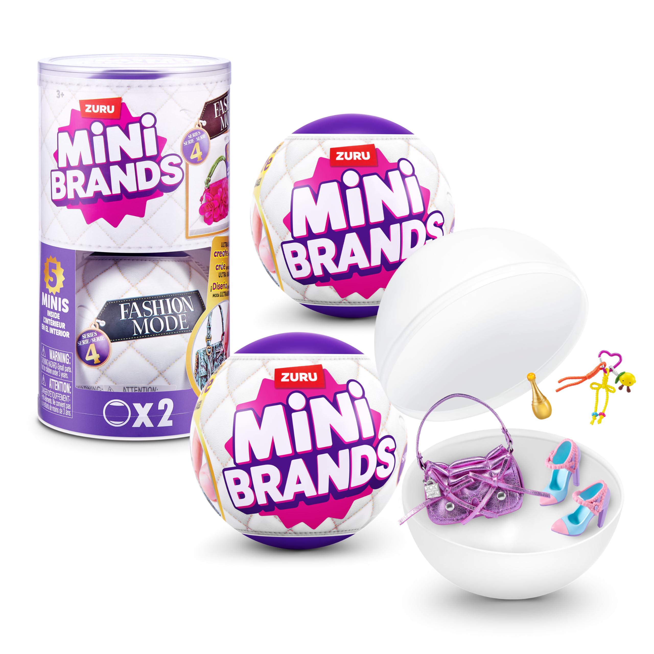Mini Brands Fashion Series 4 2 Pack by ZURU – Unboxing Collectible Miniatures