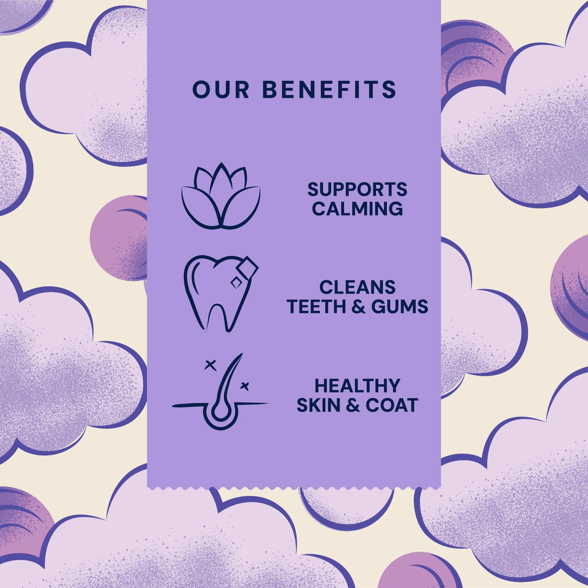 Pooch & Mutt Calming Dental Sticks with Cod, Chamomile & Lavender | 90g Pack 7