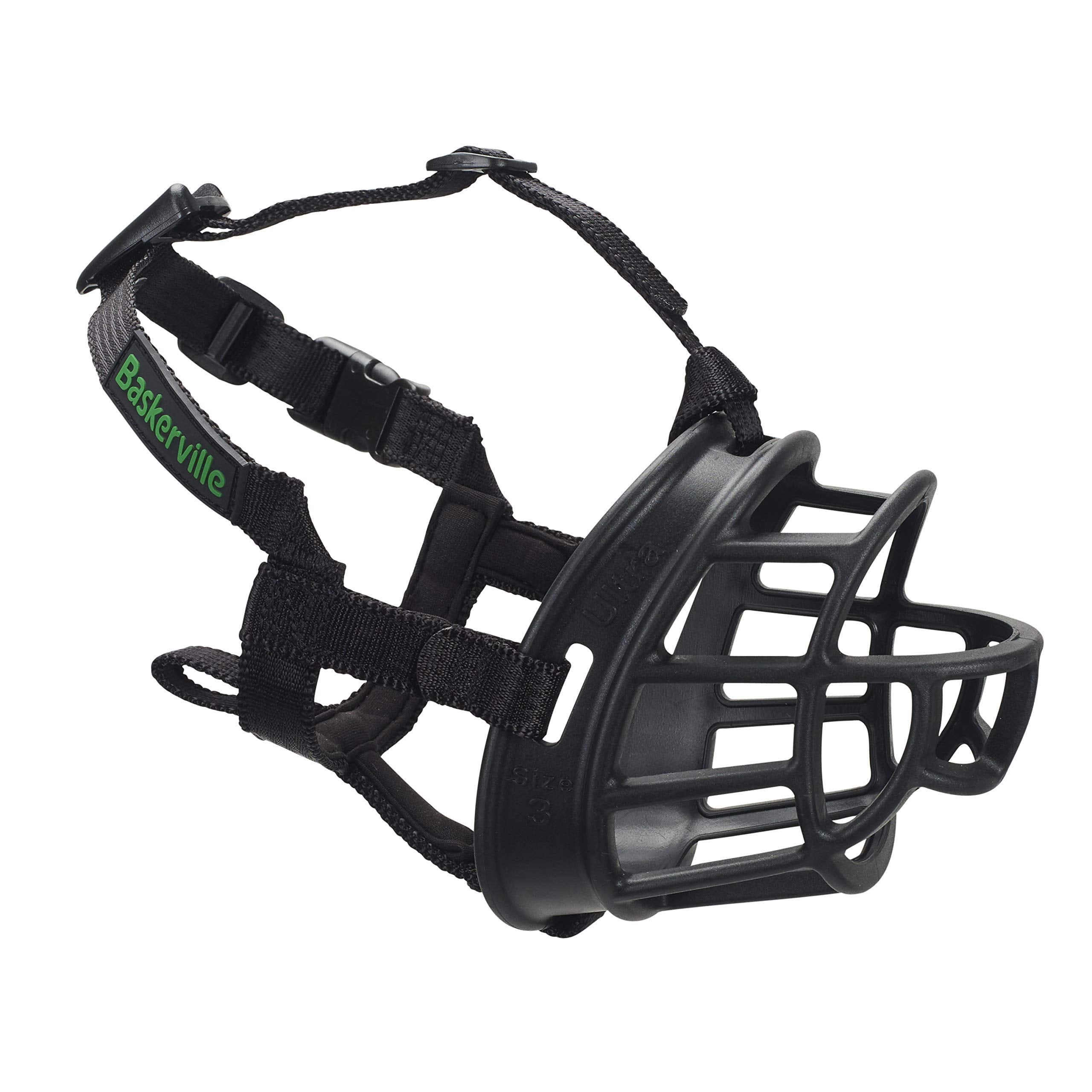 Baskerville ULTRA Muzzle - Patented Humane Design | Breathable | Size 5
