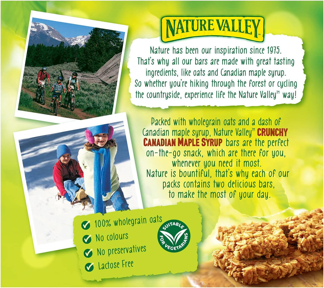 Nature Valley Crunchy Canadian Maple Syrup Cereal Bars 5x42g