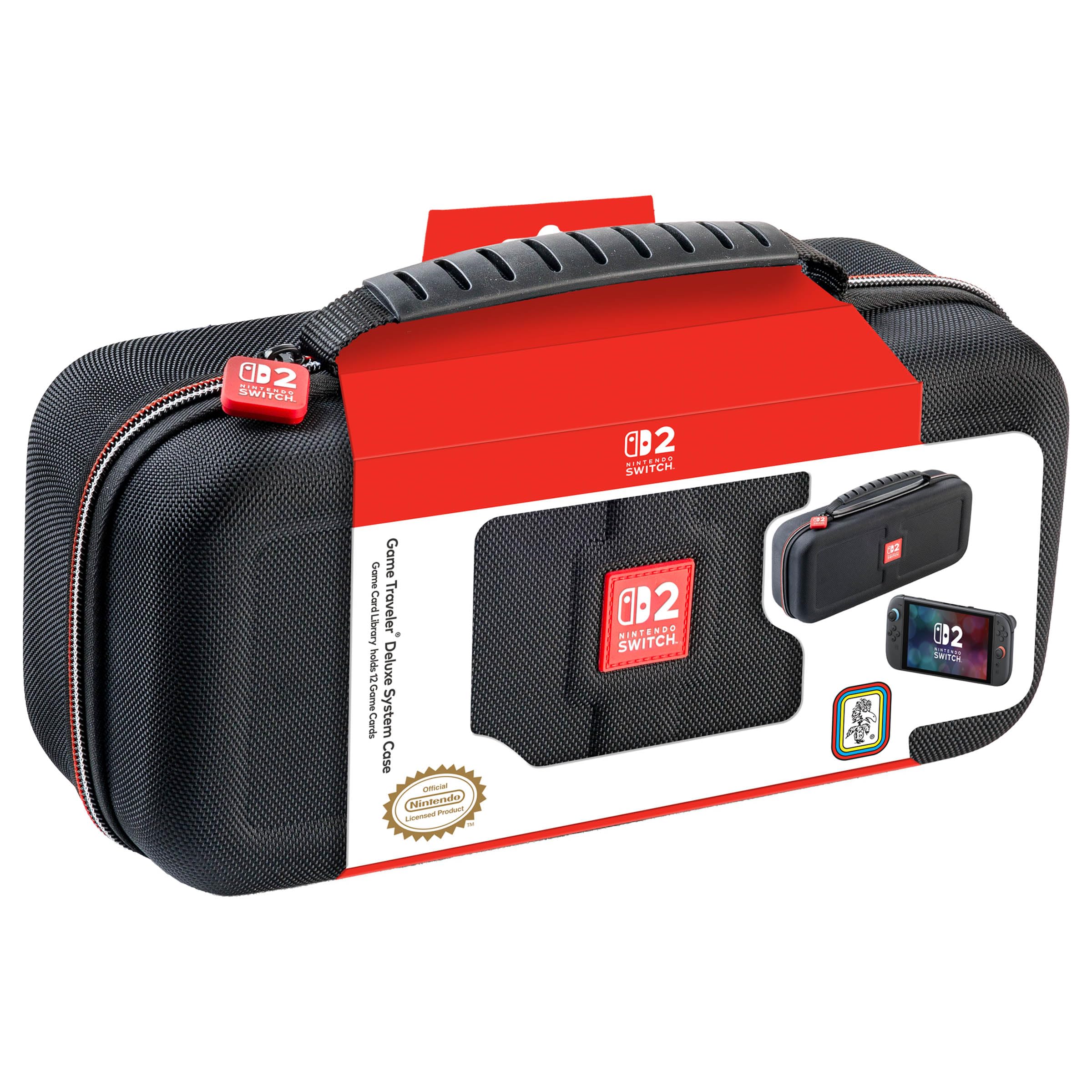 Game Traveler Deluxe Hard Shell Case for Nintendo Switch 2, OLED & Original Model - NS230 1